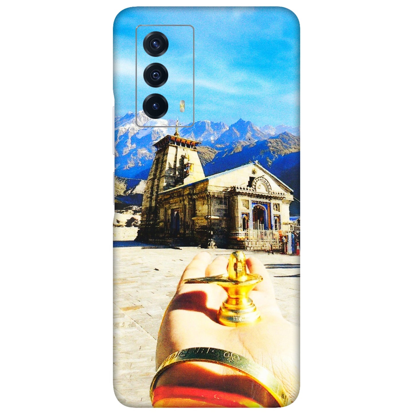 IQOO Phone Skins (All Models) - Beauty of Kedarnath - 3D Embossed Finish (L-108) IQOO Z5