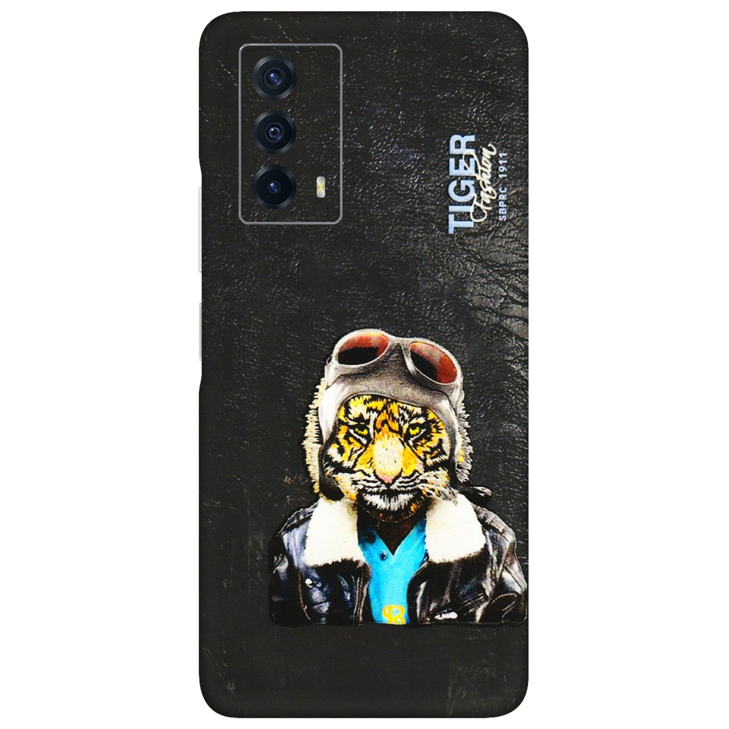 IQOO Phone Skins (All Models) - Rider Tiger - 3D Embossed Finish (L-113) IQOO Z5