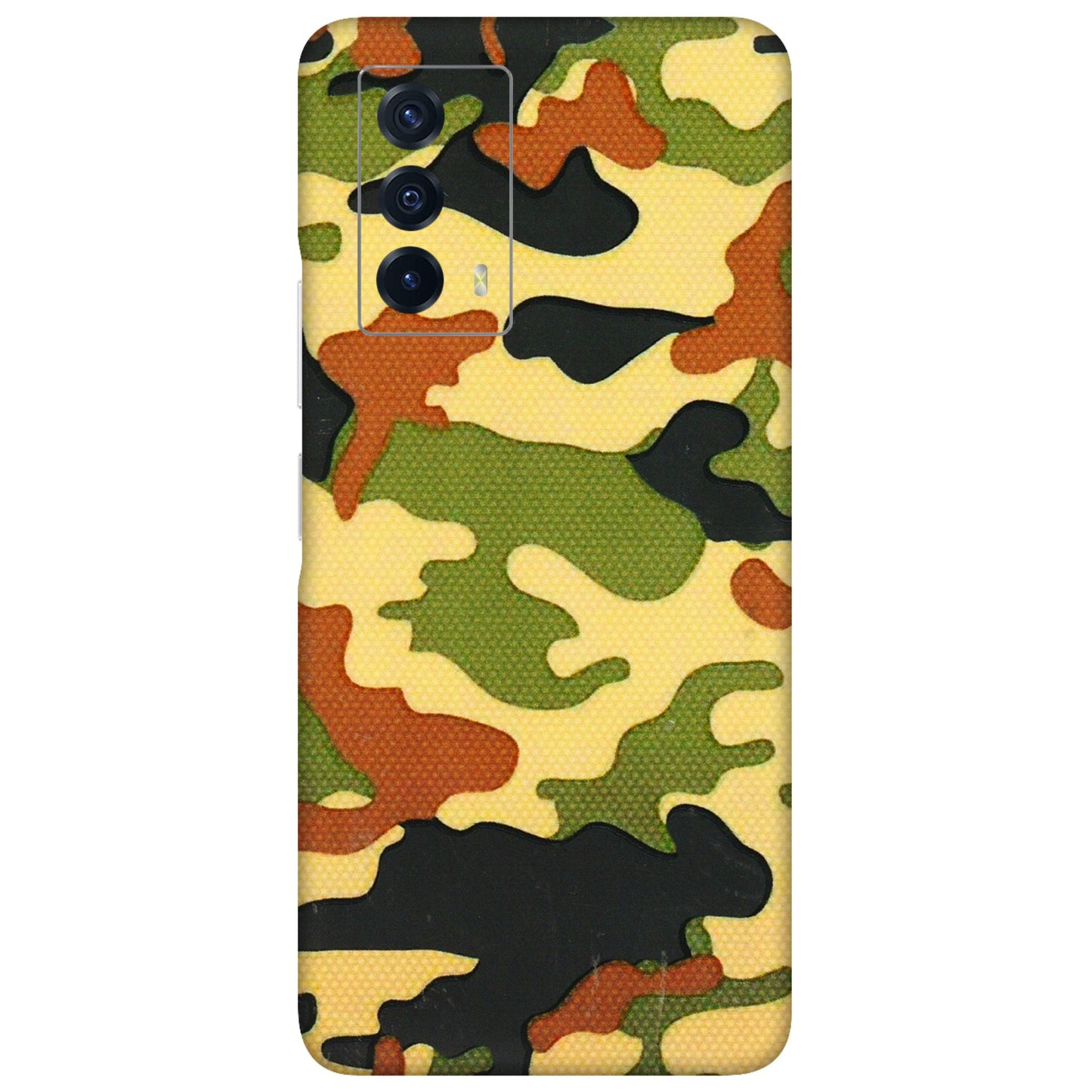 IQOO Phone Skins (All Models) - Indian Military - 3D Embossed Finish (L-234) IQOO Z5