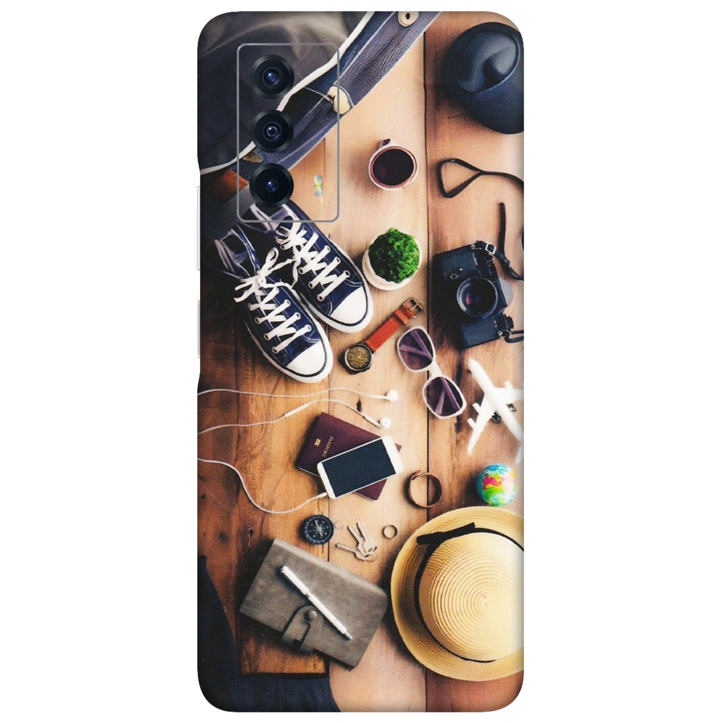 IQOO Phone Skins (All Models) - Travel Wanderlust - Matte Finish (M-133) IQOO Z5