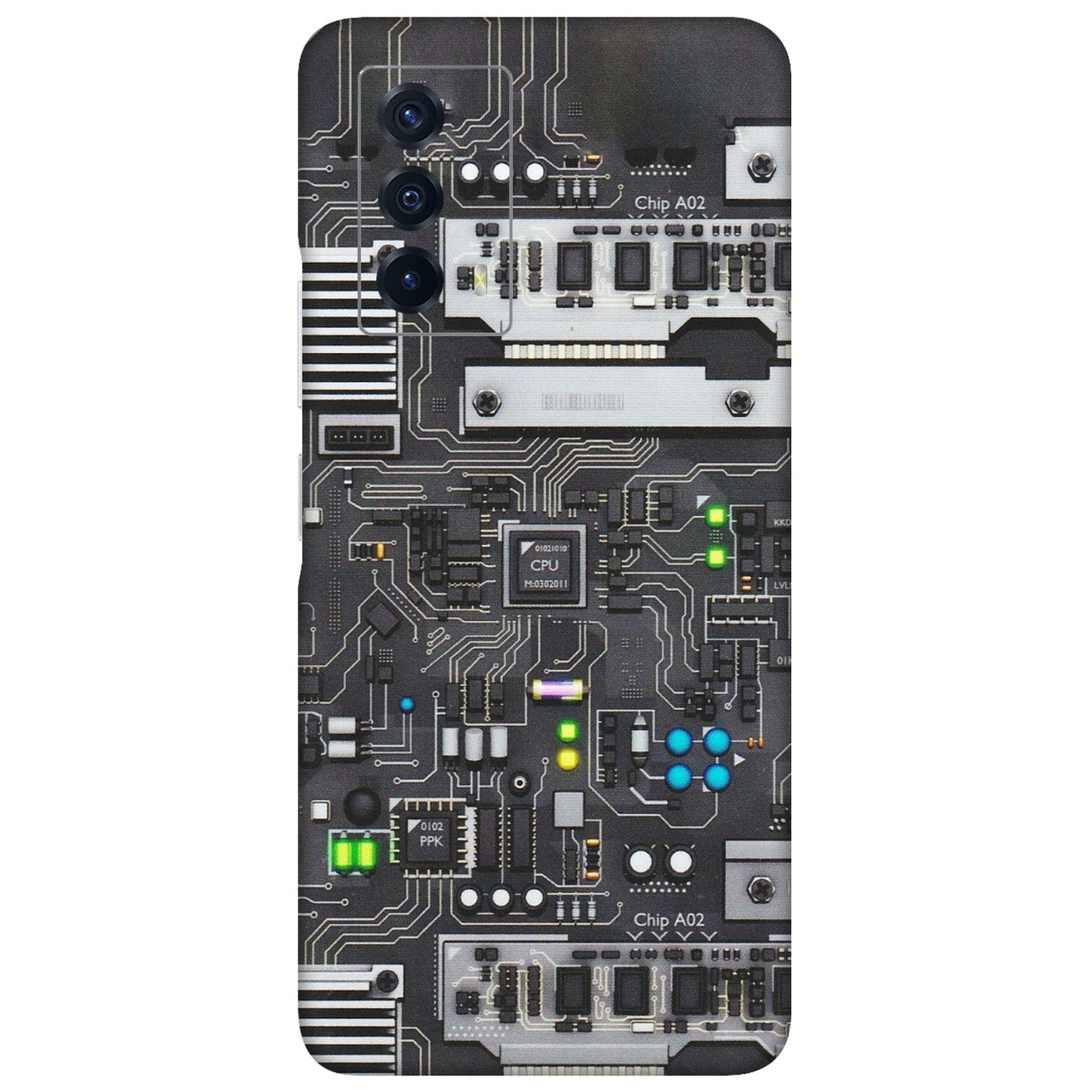 IQOO Phone Skins (All Models) - Motherboard Internals - Matte Finish (M-135) IQOO Z5
