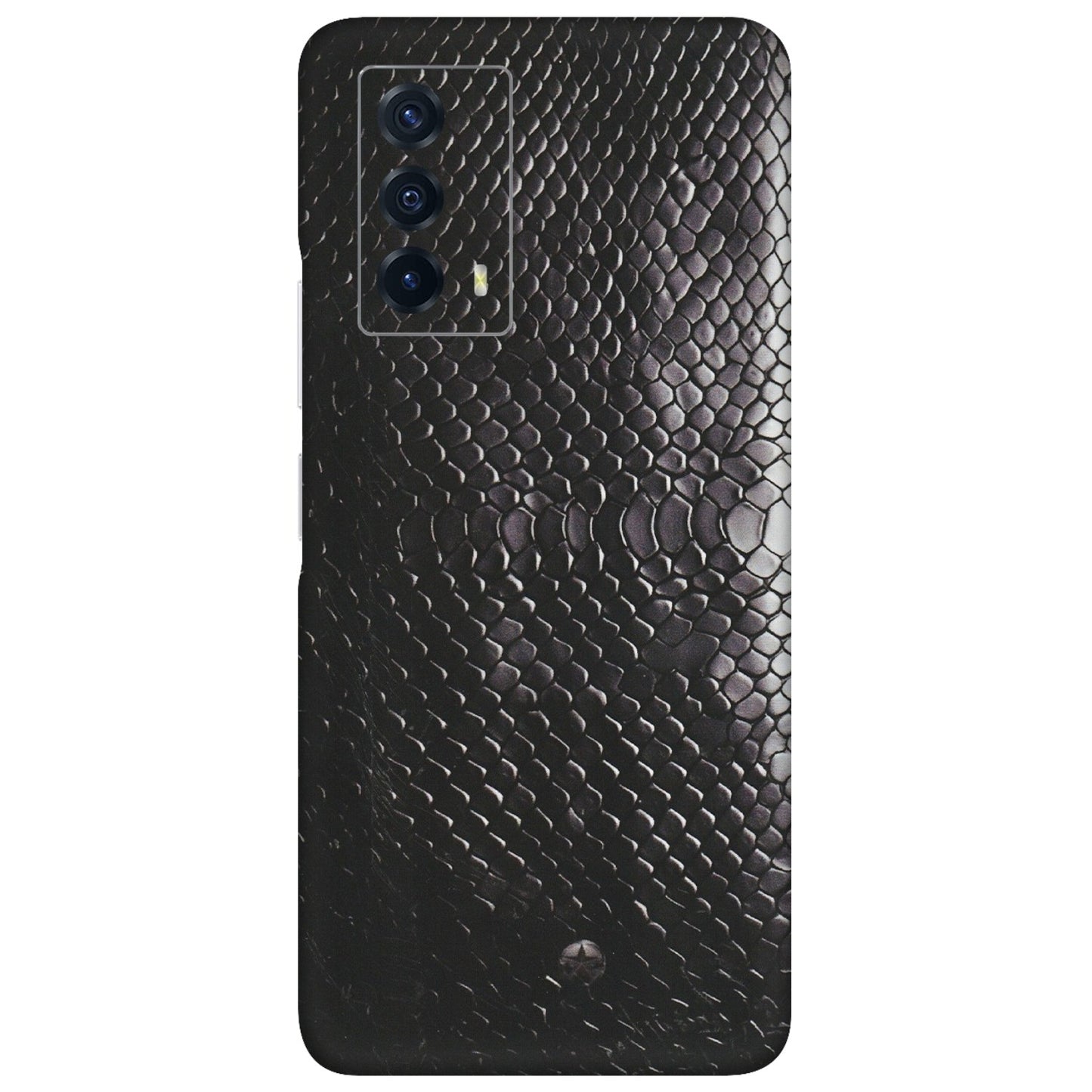 IQOO Phone Skins (All Models) - Black Snack Leather - Matte Finish (M-147) IQOO Z5