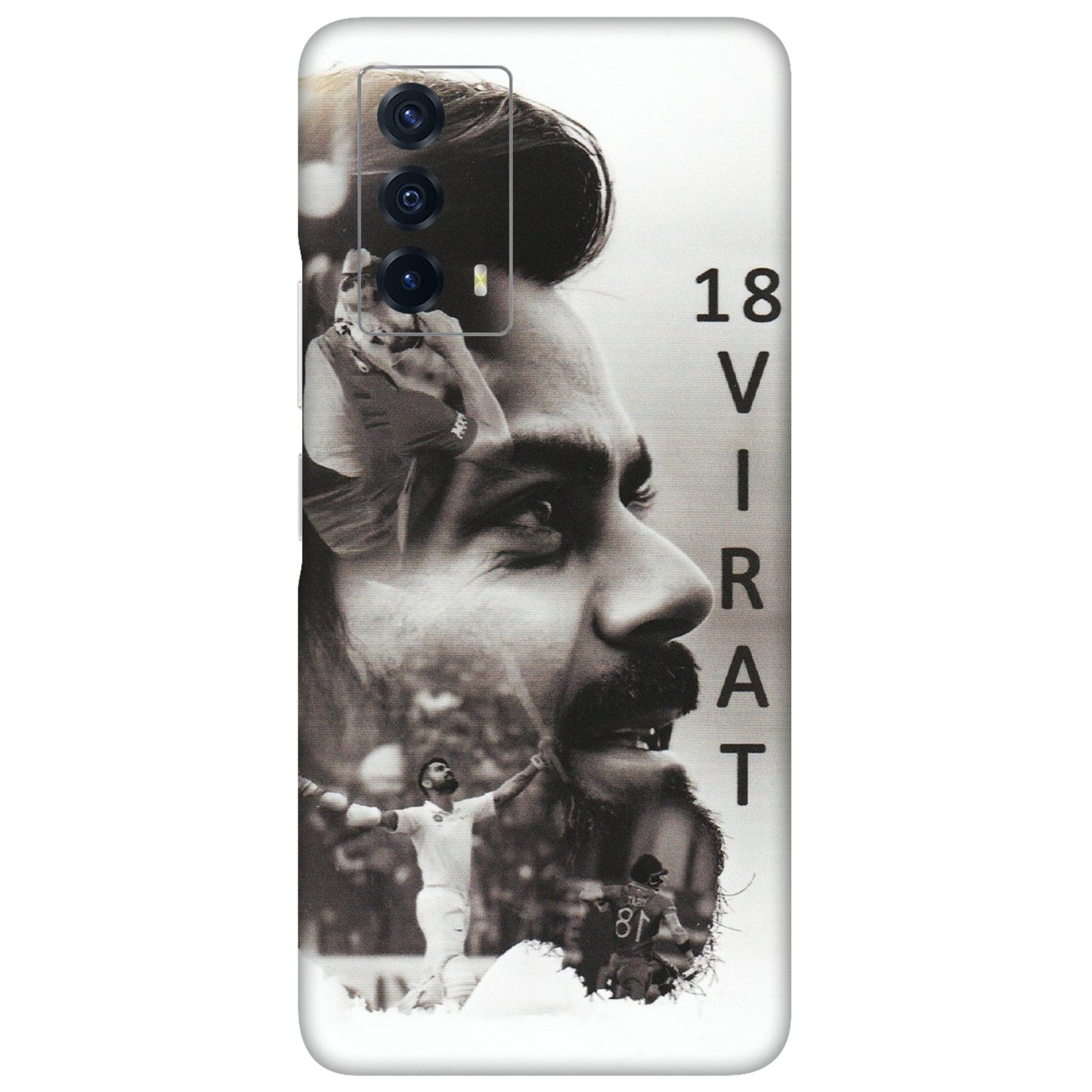 IQOO Phone Skins (All Models) - Virat Kohli Cricketer - Matte Finish (M-163) IQOO Z5
