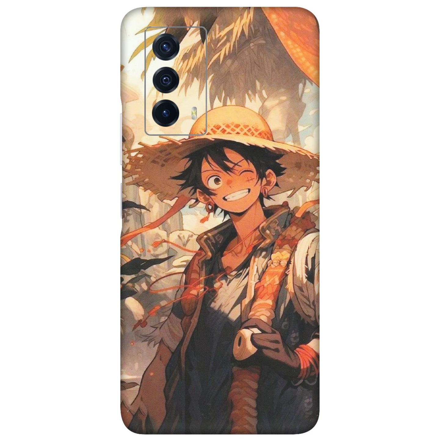 IQOO Phone Skins (All Models) - Anime Character Smile - Matte Finish (M-33) IQOO Z5