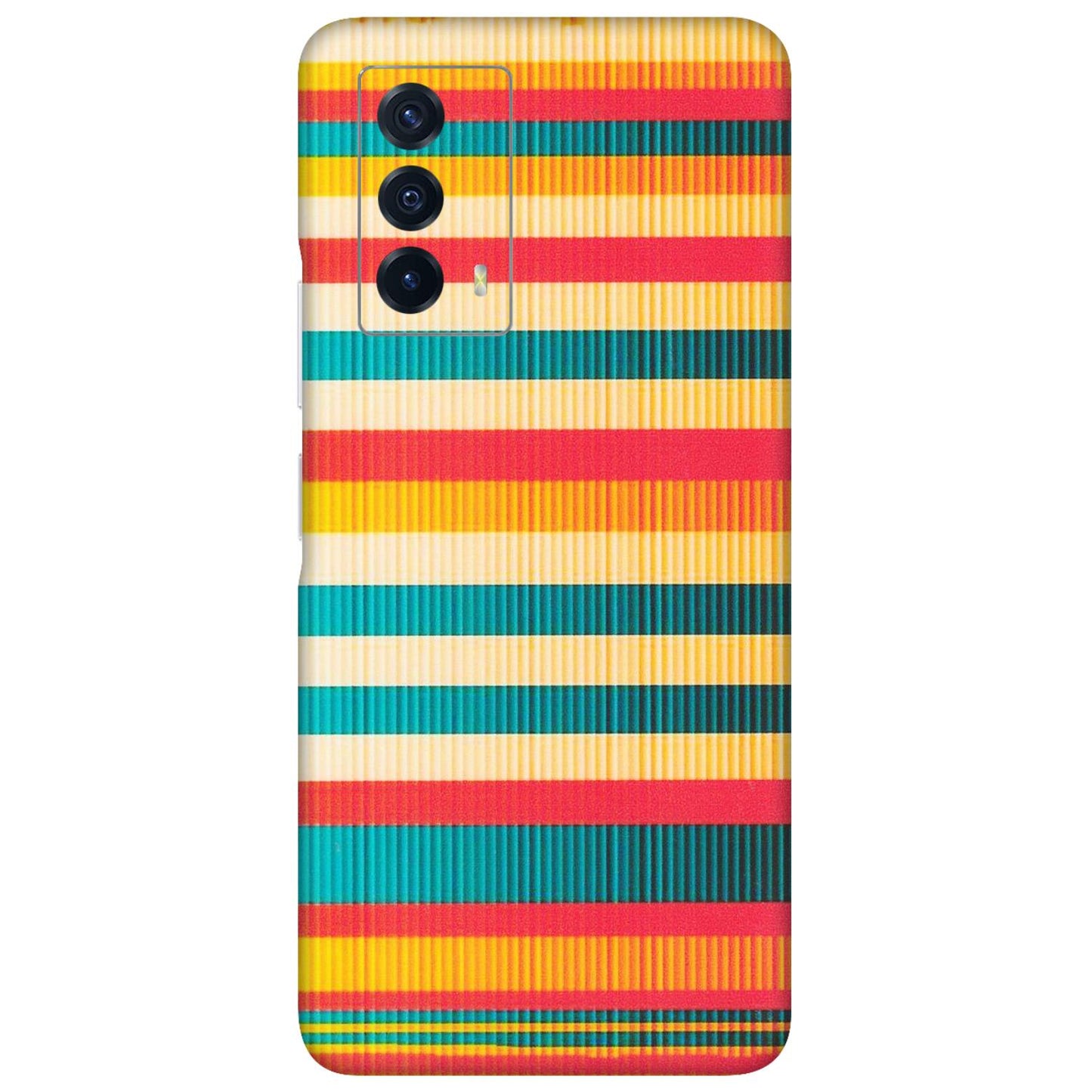 IQOO Phone Skins (All Models) - Colourful Stripes Soothing Effect - Matte Finish (M-86) IQOO Z5