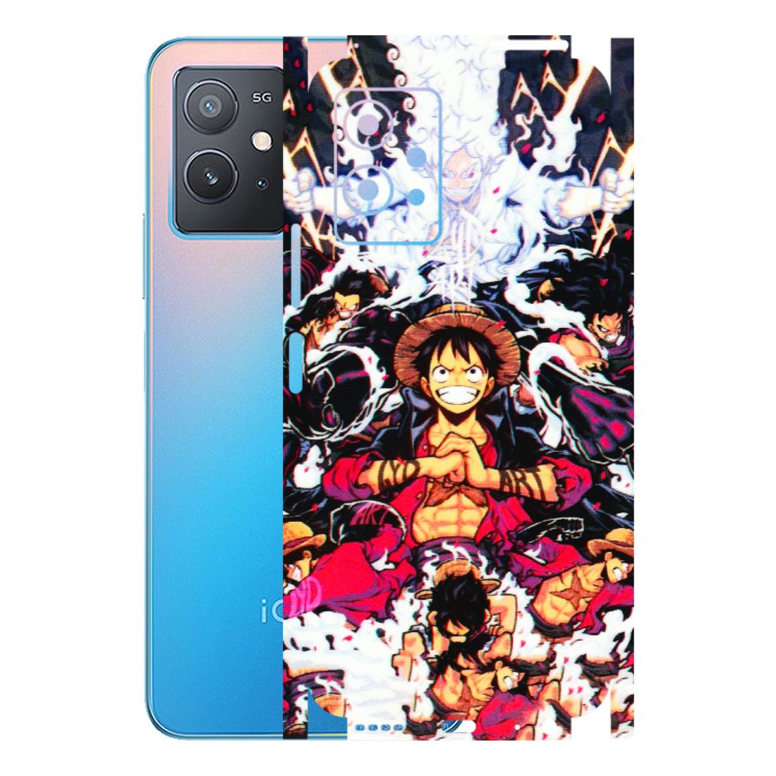 IQOO Phone Skins (All Models) - Luffy Anime Character - 3D Embossed Finish (L-203) IQOO Z6 5G