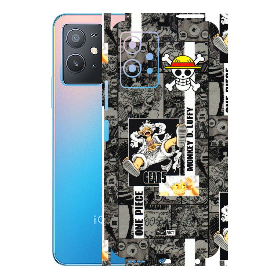 IQOO Phone Skins (All Models) - Cuffy Anime MonkeyCamic - 3D Embossed Finish (L-242) IQOO Z6 5G