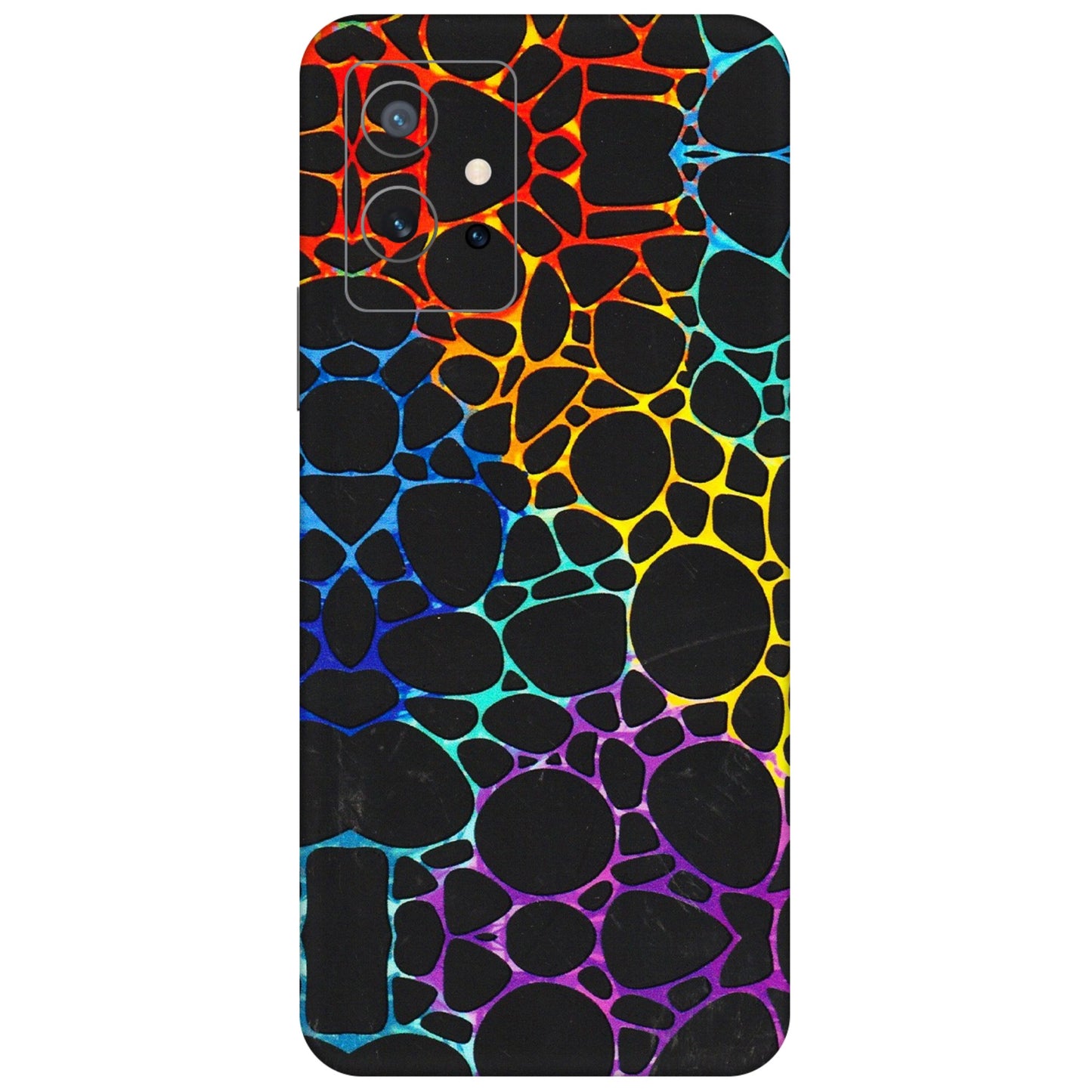 IQOO Phone Skins (All Models) - Abstract Art MultiColour - 3D Embossed Finish (L-133) IQOO Z6 5G