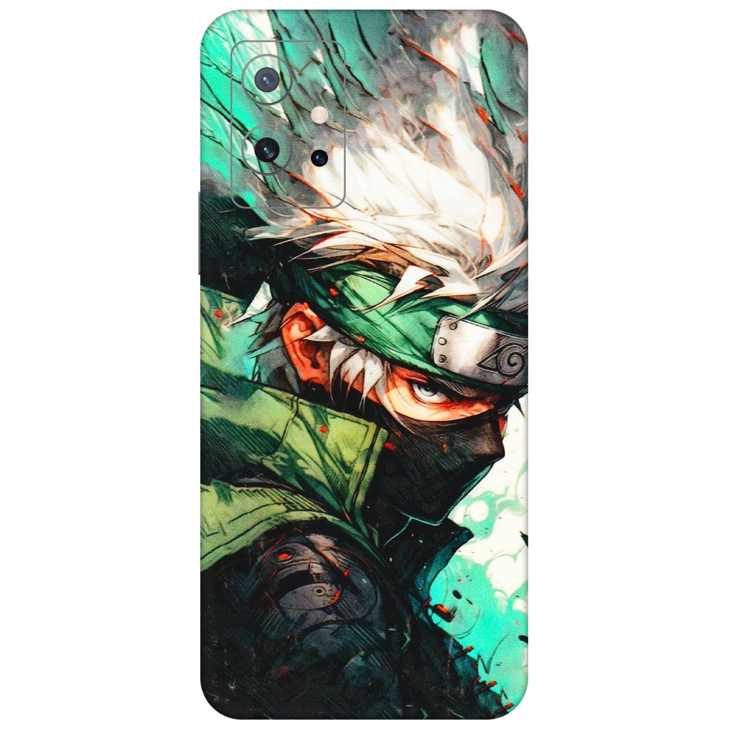 IQOO Phone Skins (All Models) - Kakashi Side Profile - 3D Embossed Finish (L-249) IQOO Z6 5G