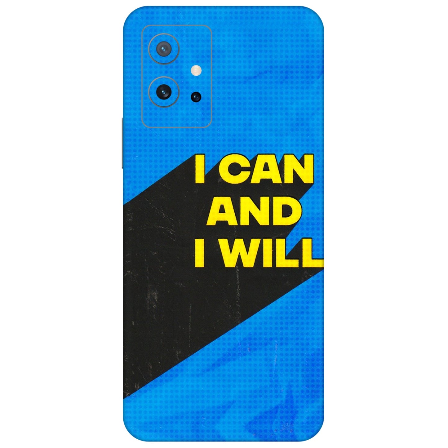 IQOO Phone Skins (All Models) - I Can And I Will - 3D Embossed Finish (L-281) IQOO Z6 5G