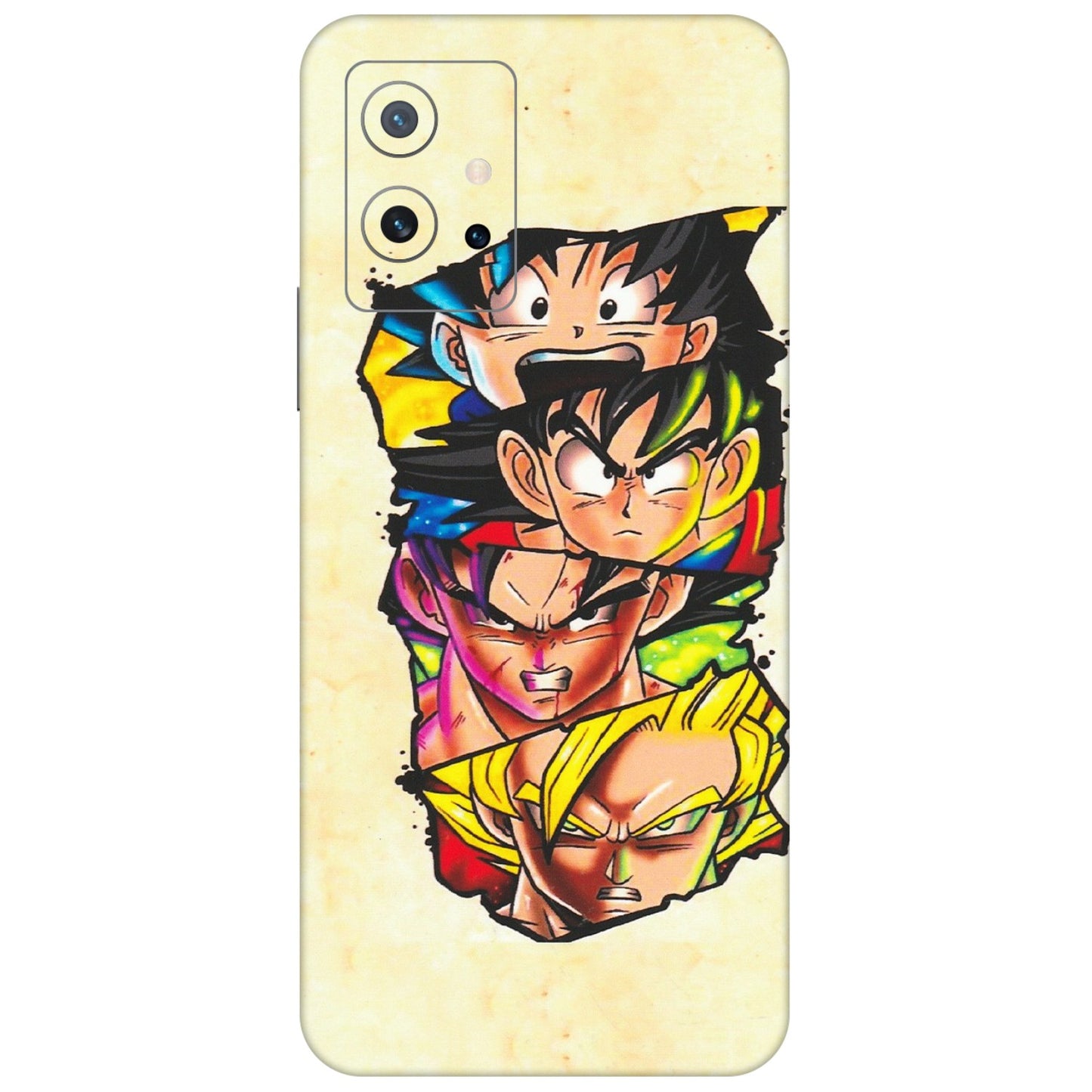 IQOO Phone Skins (All Models) - Angry Multi Anime - Matte Finish (M-113) IQOO Z6 5G