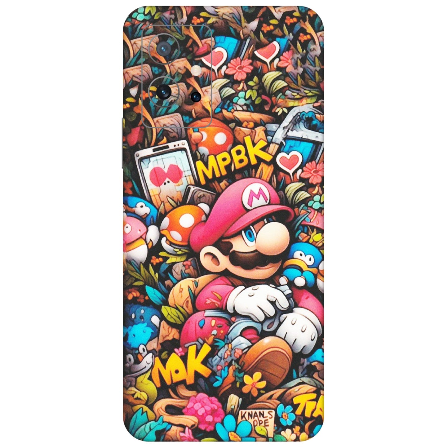 IQOO Phone Skins (All Models) - Super Mario Bros Artistic - Matte Finish (M-173) IQOO Z6 5G