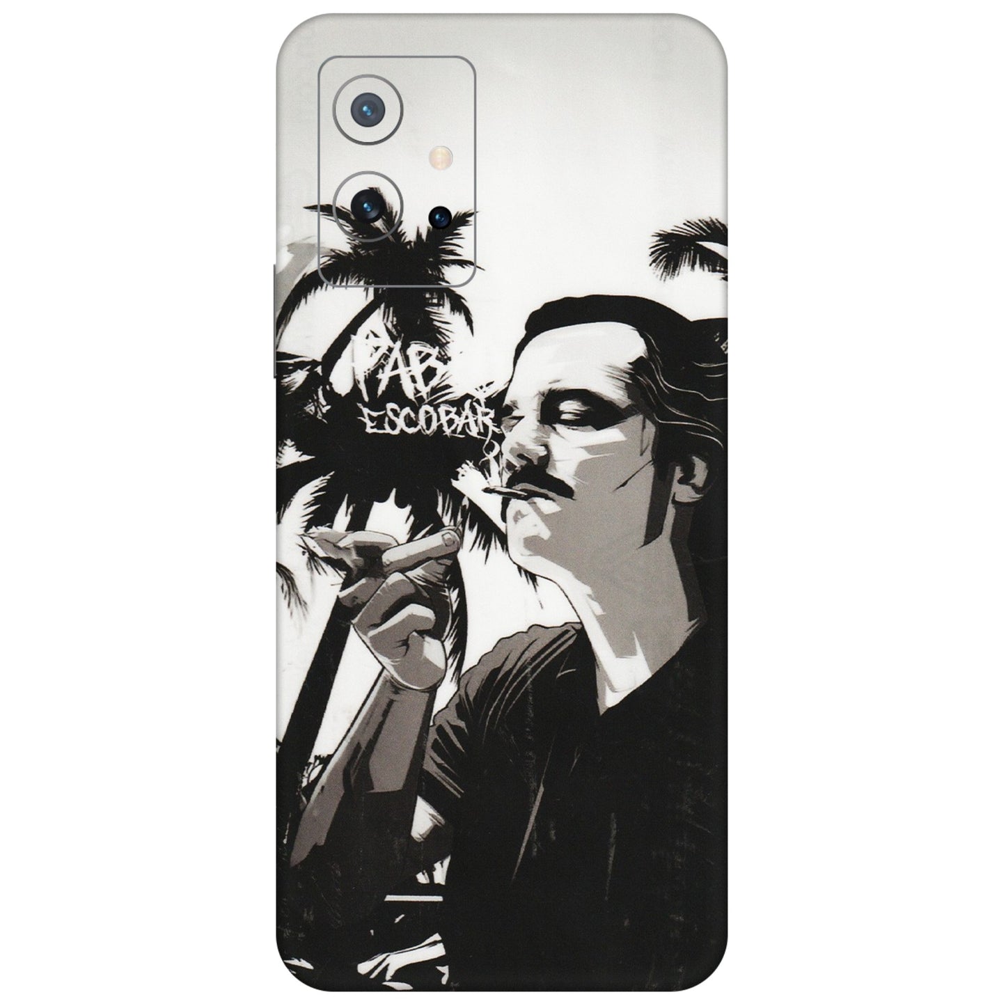 IQOO Phone Skins (All Models) - Pab Escobar - Transparent Finish (T-05) IQOO Z6 5G