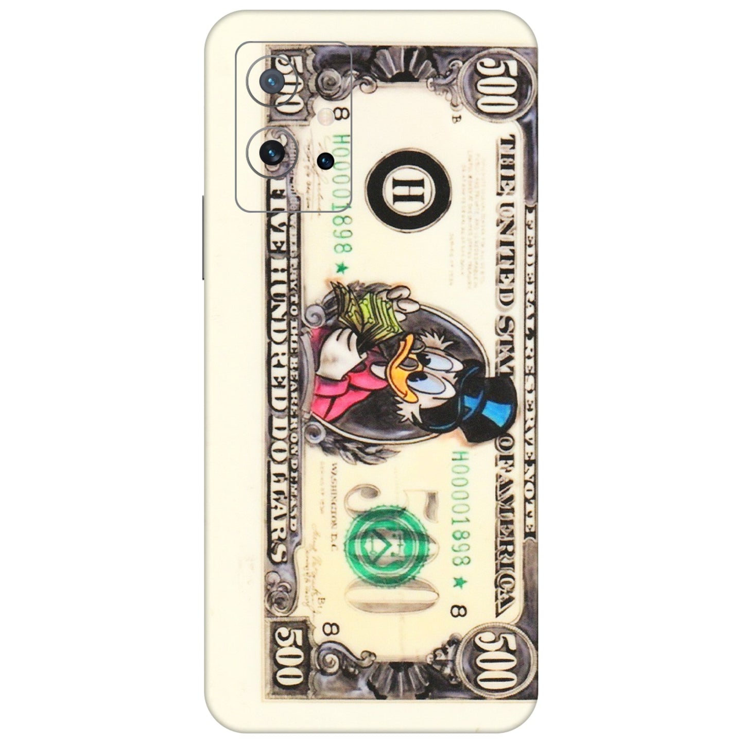 IQOO Phone Skins (All Models) - Five Hundred Dollar Duck - Transparent Finish (T-15) IQOO Z6 5G