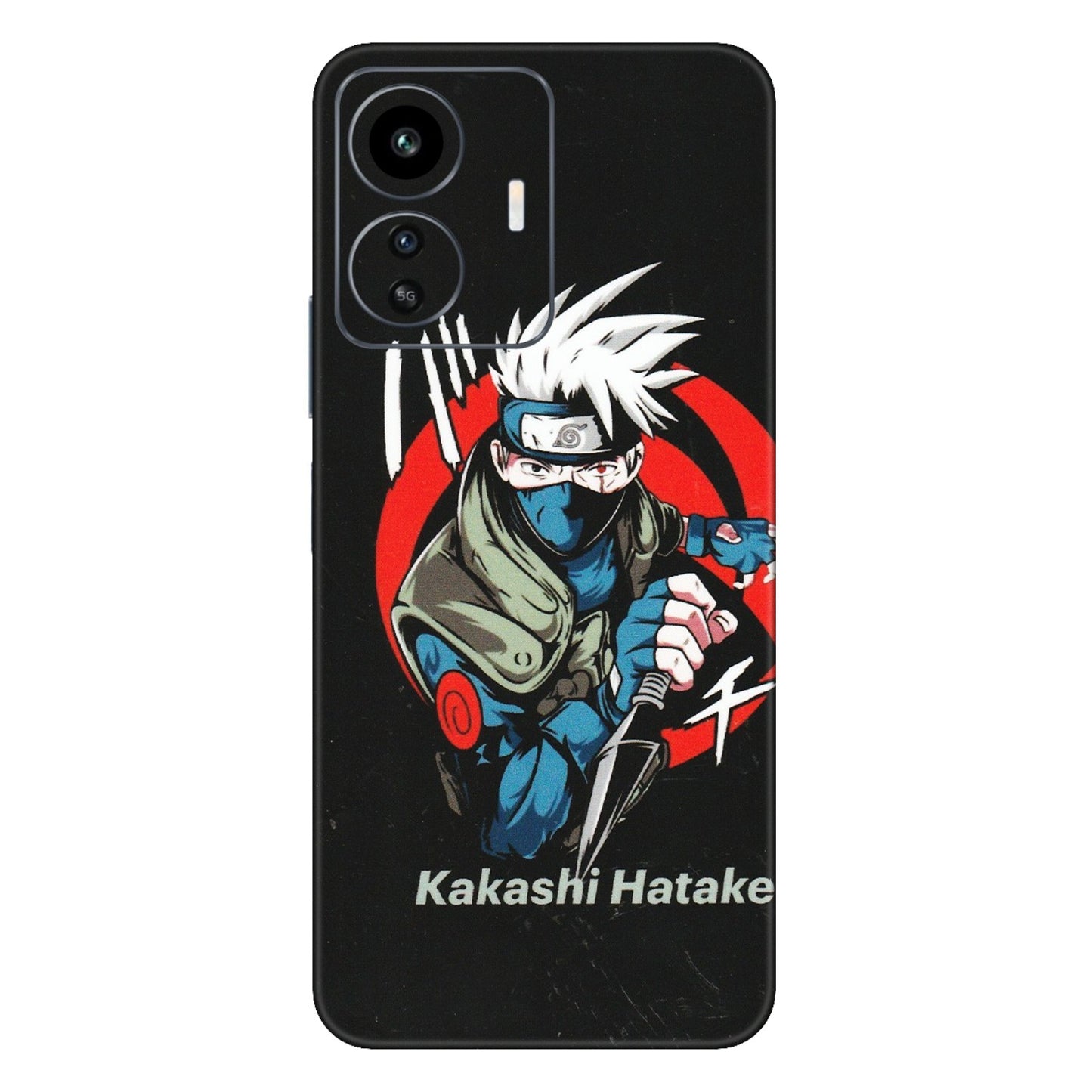 IQOO Phone Skins (All Models) - Naruto Kakashi Hatake Killer - Matte Finish (M-114) IQOO Z6 Lite 5G