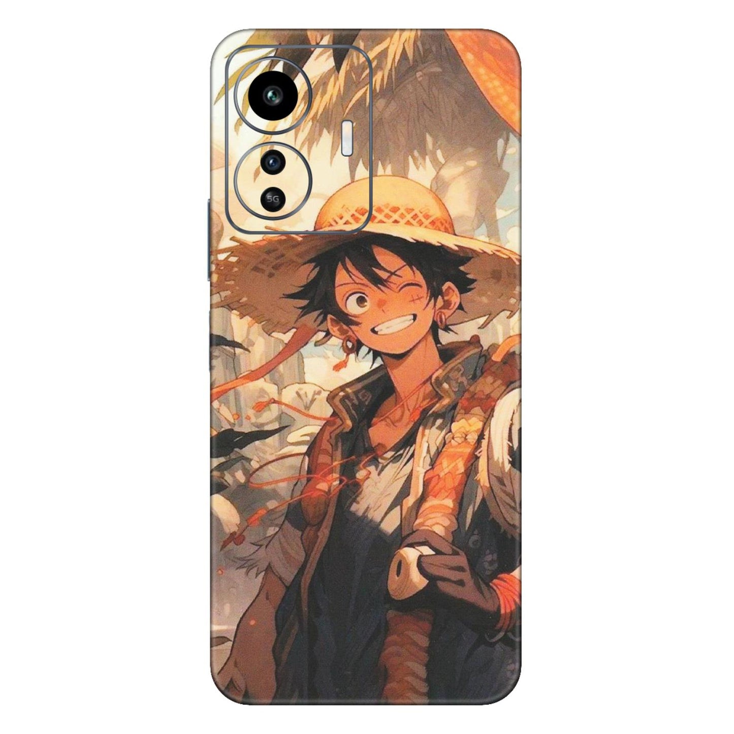 IQOO Phone Skins (All Models) - Anime Character Smile - Matte Finish (M-33) IQOO Z6 Lite 5G