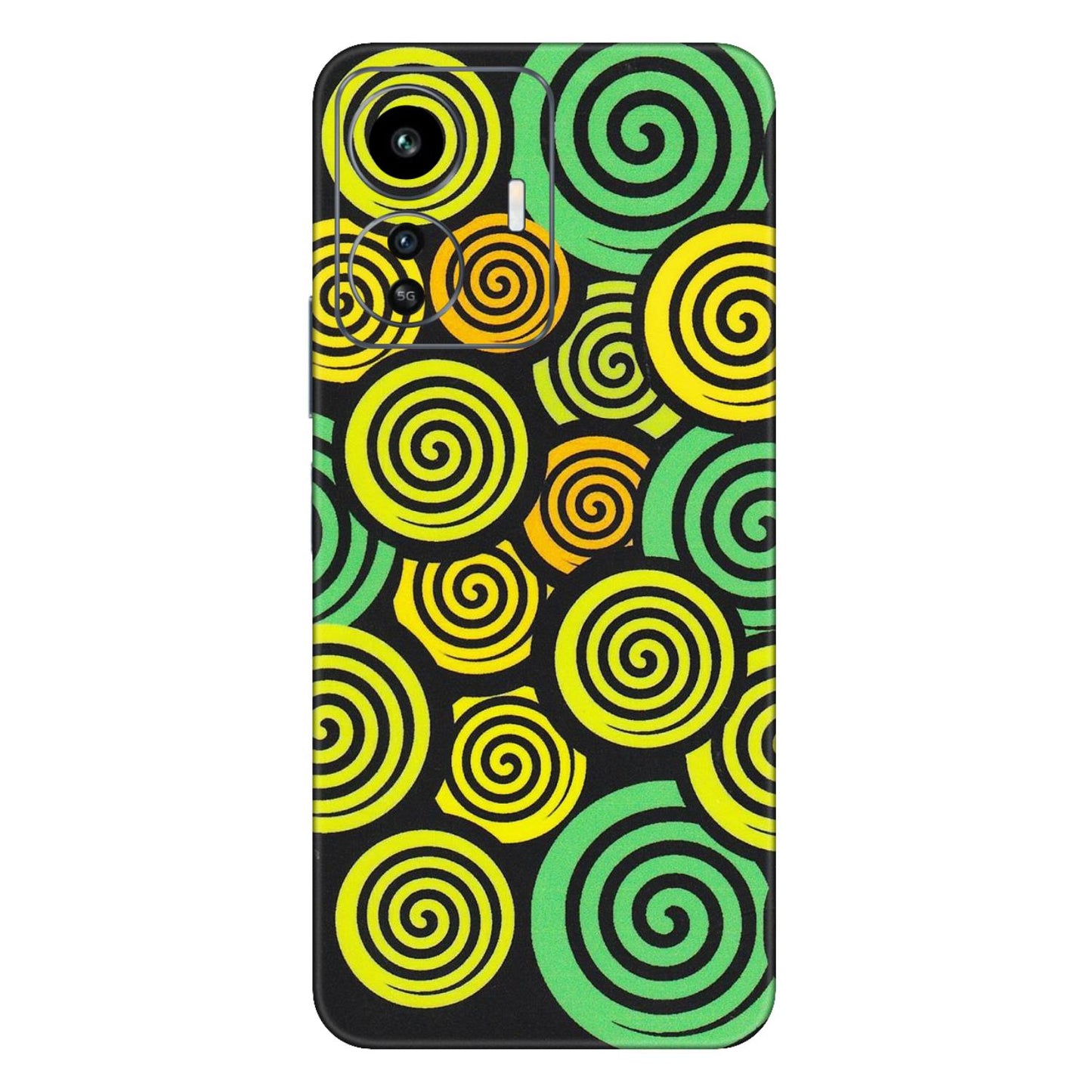 IQOO Phone Skins (All Models) - Crazy Spiral - Matte Finish (M-91) IQOO Z6 Lite 5G