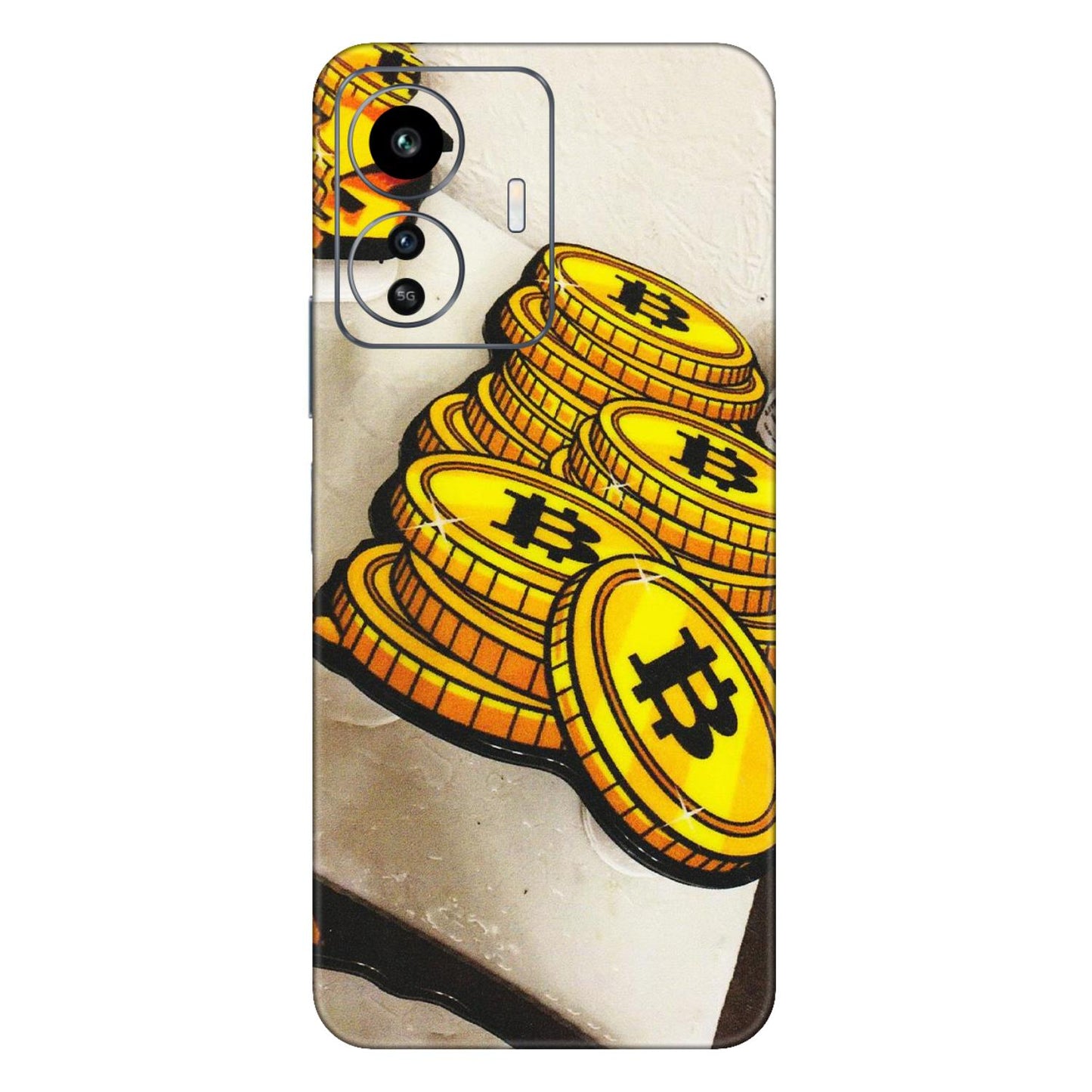 IQOO Phone Skins (All Models) - Billionaire Bitcoin Collection - Matte Finish (M-92) IQOO Z6 Lite 5G