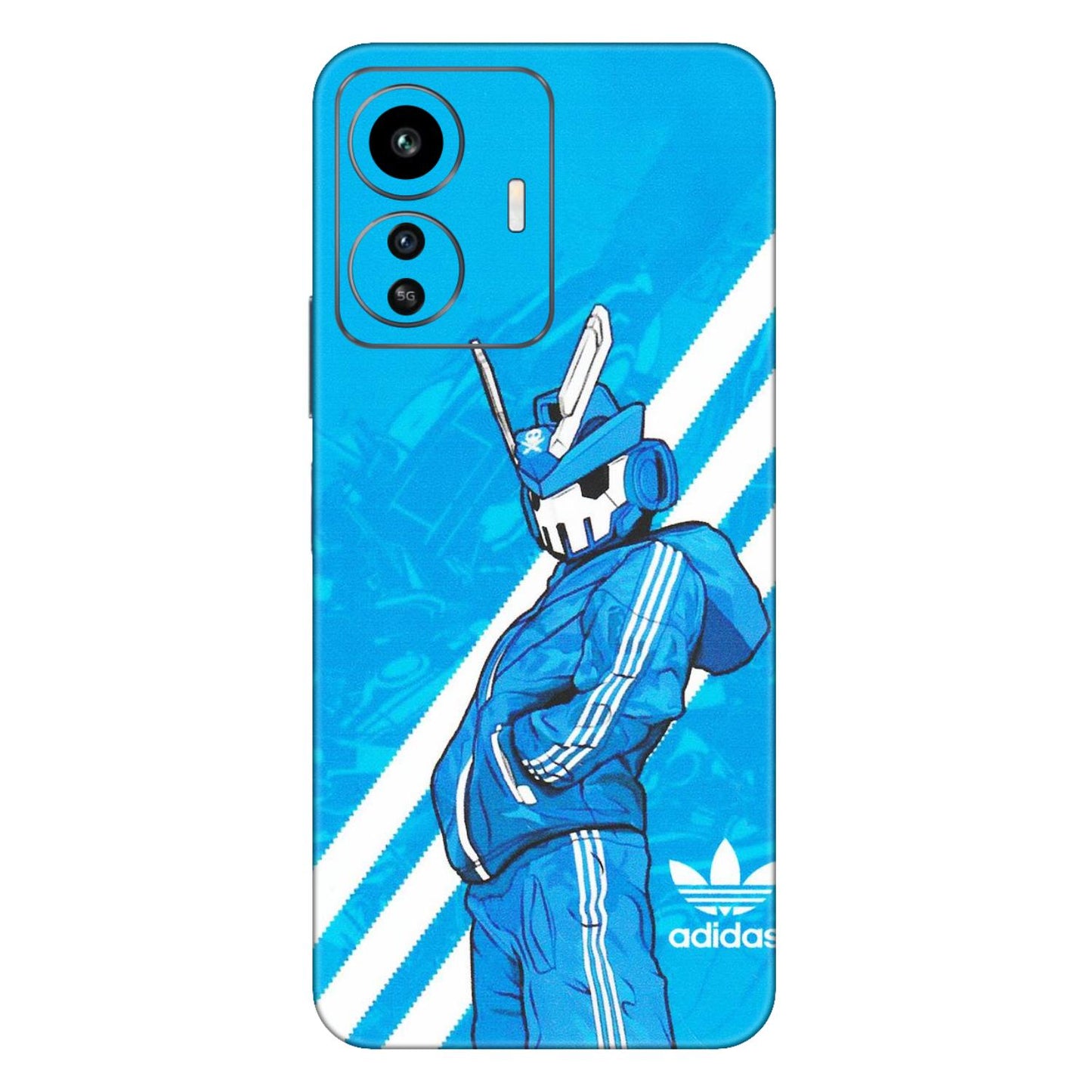 IQOO Phone Skins (All Models) - Battle of Adidas - Matte Finish (M-98) IQOO Z6 Lite 5G