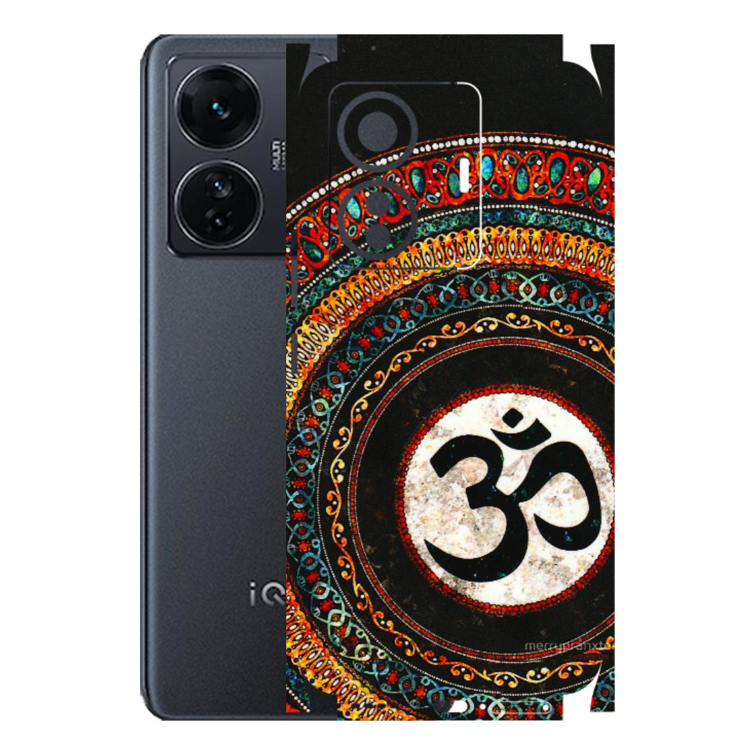 IQOO Phone Skins (All Models) - Aum Chant Abstract - 3D Embossed Finish (L-42) IQOO Z6 PRO 5G