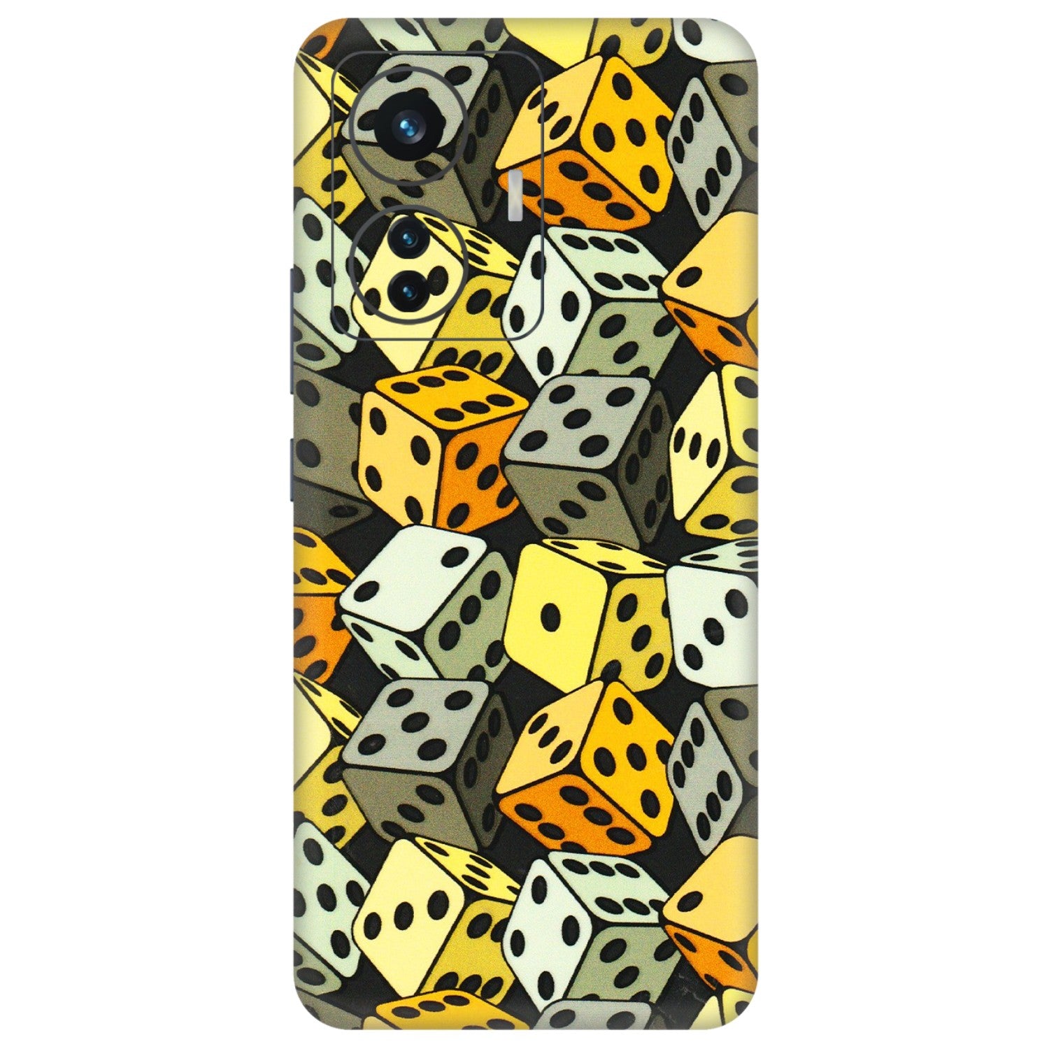 IQOO Phone Skins (All Models) - Dices Of Life - 3D Embossed Finish (L-04) IQOO Z6 PRO 5G