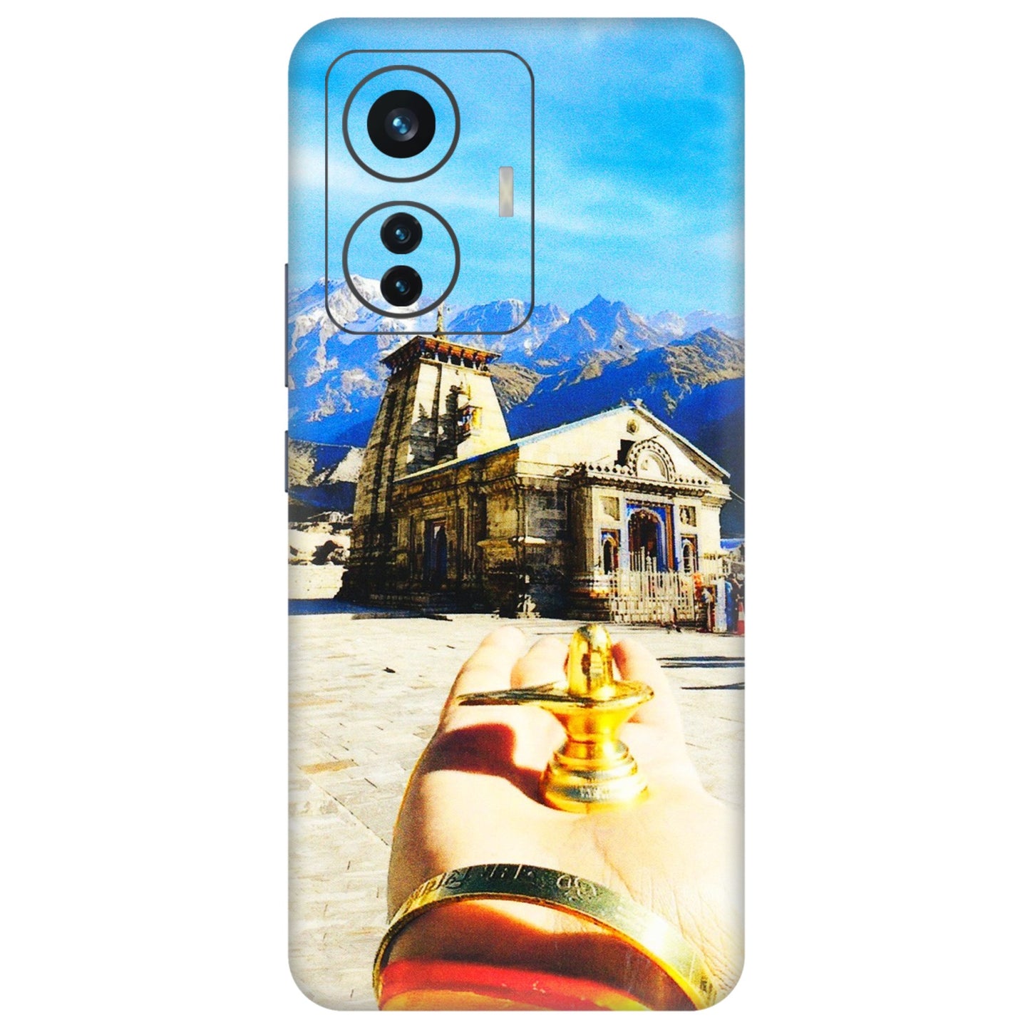 IQOO Phone Skins (All Models) - Beauty of Kedarnath - 3D Embossed Finish (L-108) IQOO Z6 PRO 5G
