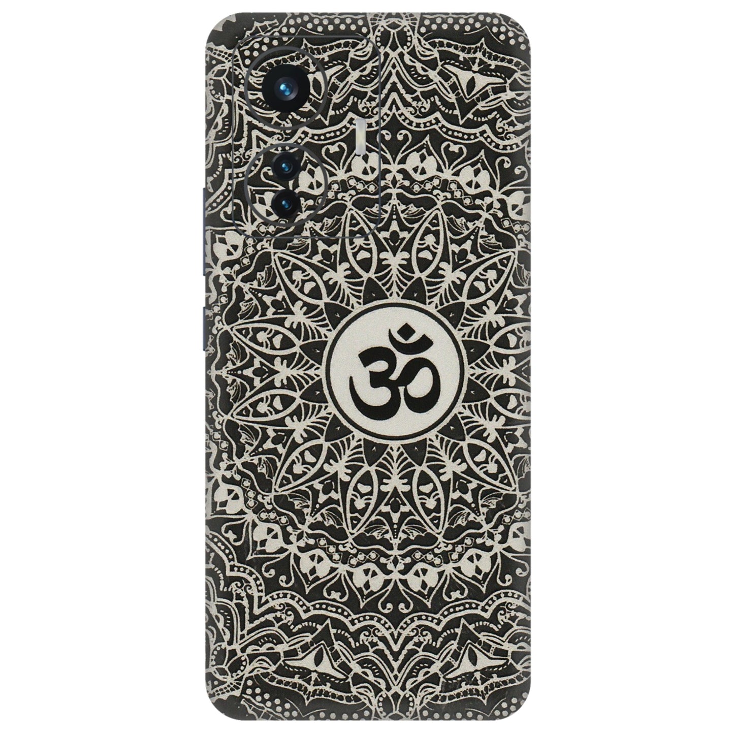 IQOO Phone Skins (All Models) - Aum Elegant Mandala - 3D Embossed Finish (L-62) IQOO Z6 PRO 5G