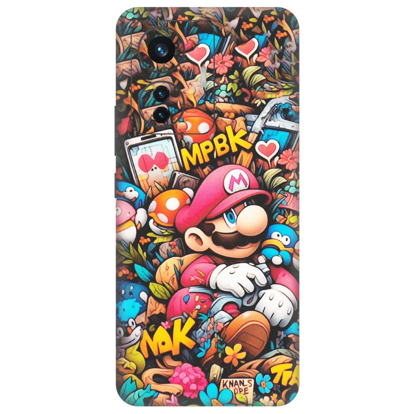 IQOO Phone Skins (All Models) - Super Mario Bros Artistic - Matte Finish (M-173) IQOO Z6 PRO 5G