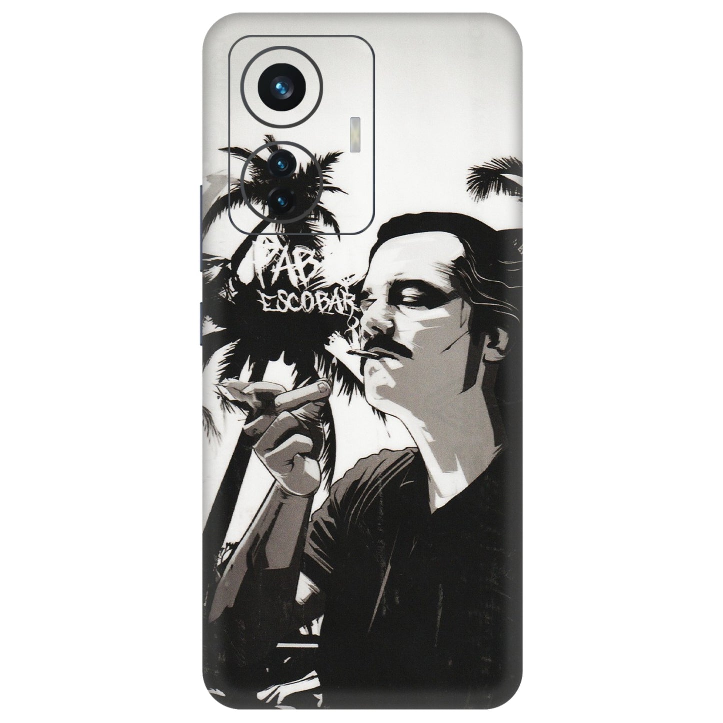 IQOO Phone Skins (All Models) - Pab Escobar - Transparent Finish (T-05) IQOO Z6 PRO 5G