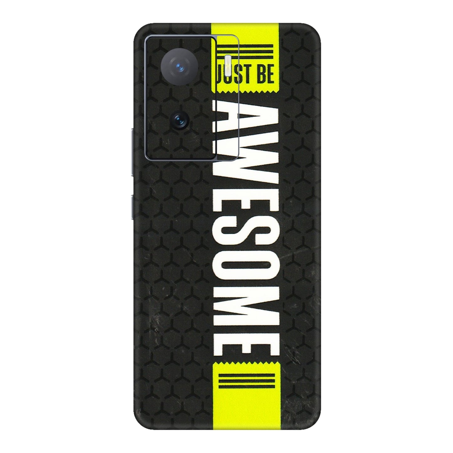 IQOO Phone Skins (All Models) - Just Be Awesome - 3D Embossed Finish (L-101) IQOO Z7