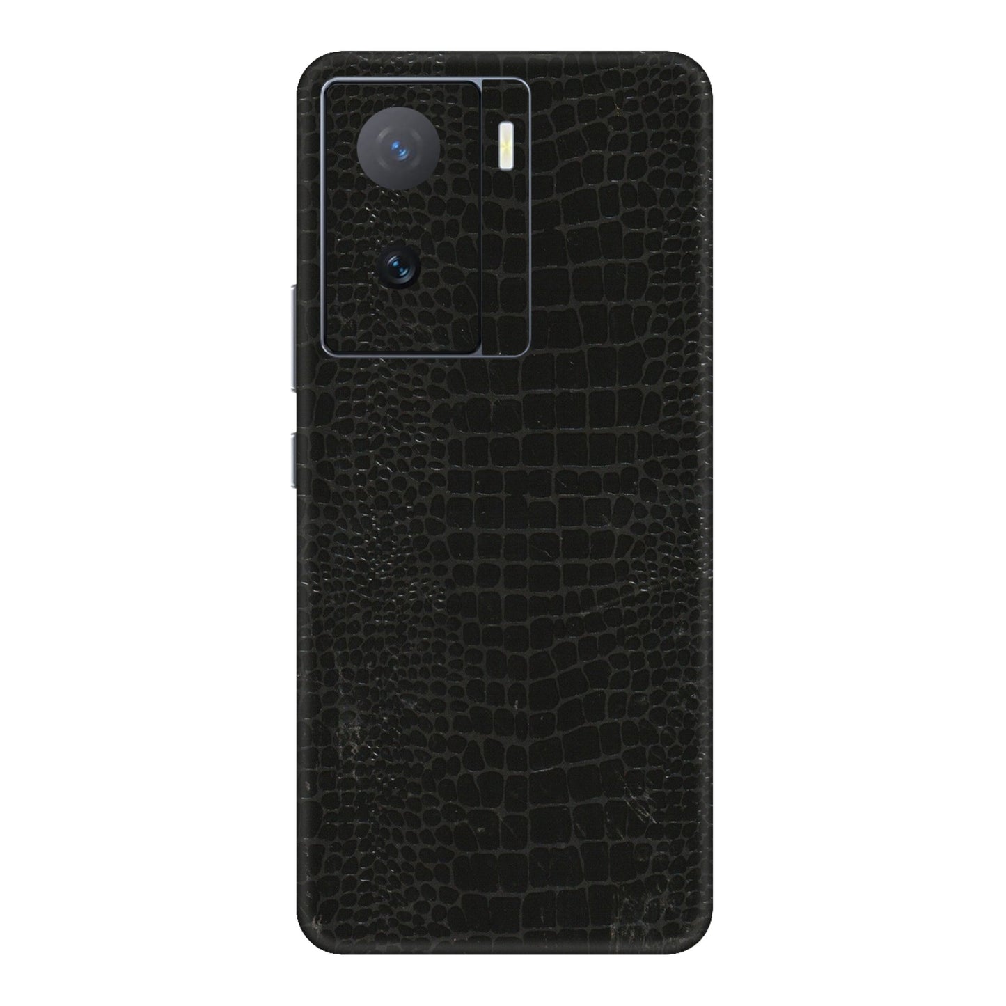 IQOO Phone Skins (All Models) - Snake Leather Black - 3D Embossed Finish (L-107) IQOO Z7