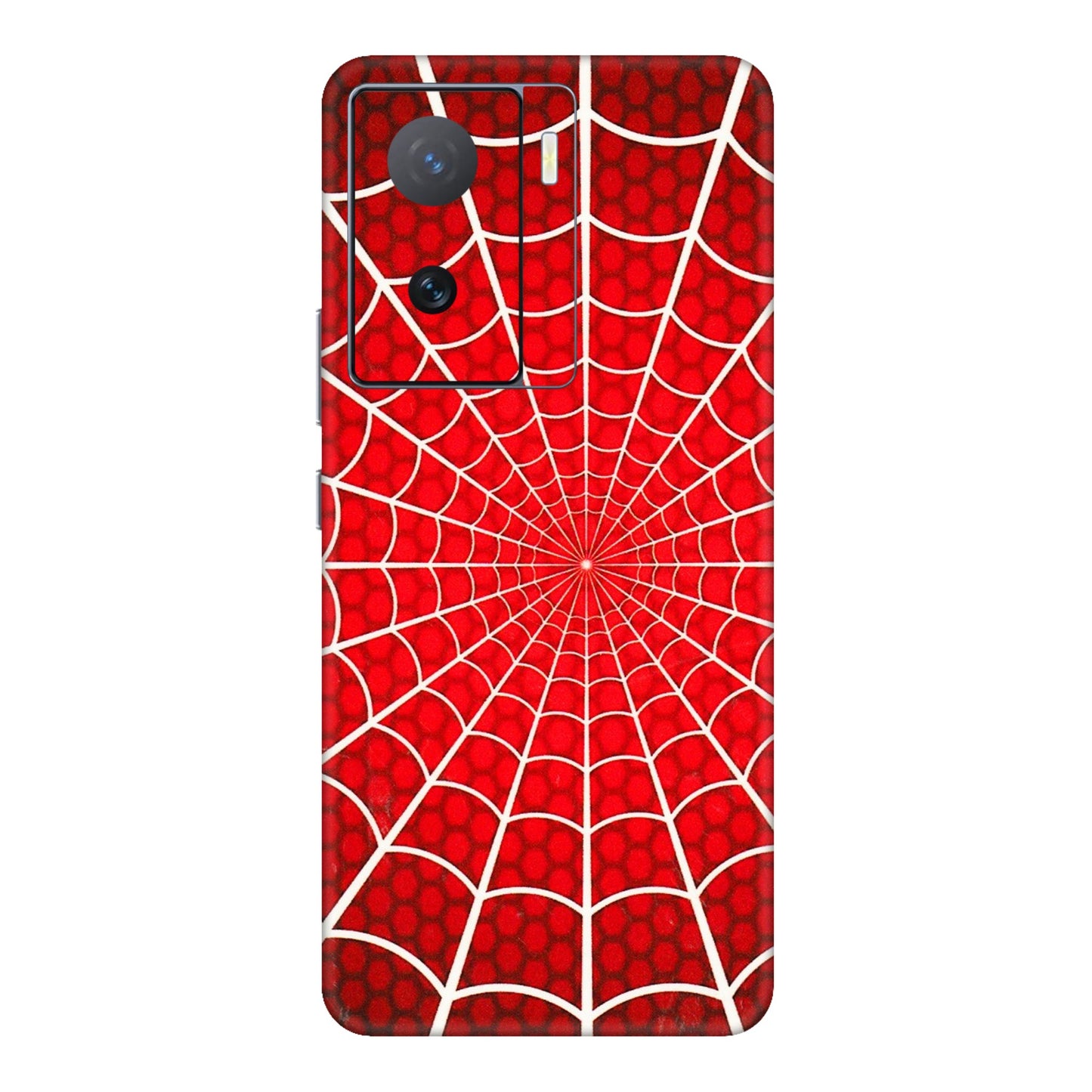 IQOO Phone Skins (All Models) - Classic Spidey Web - 3D Embossed Finish (L-115) IQOO Z7