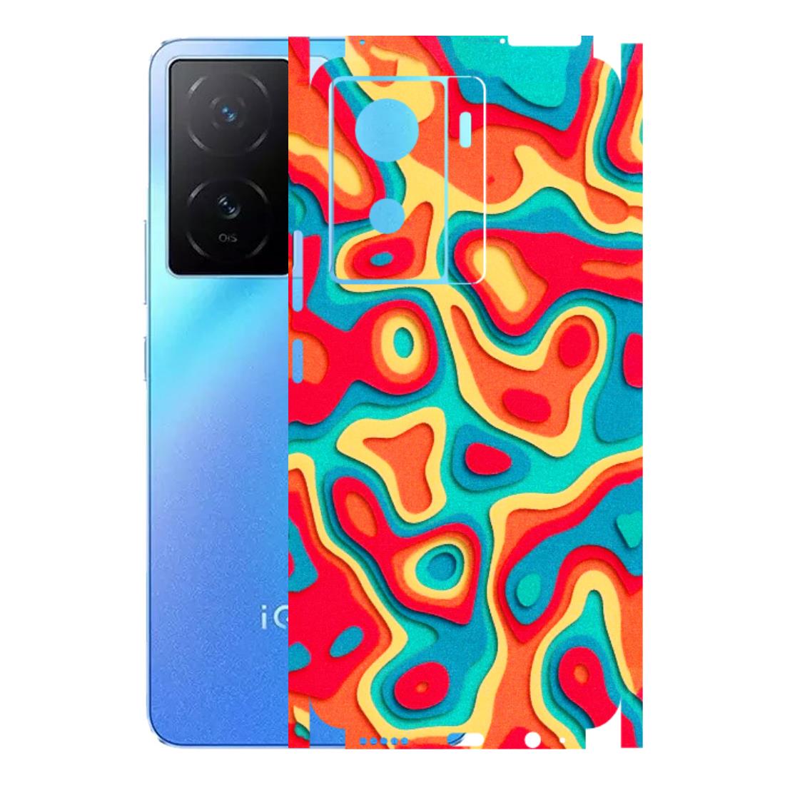 IQOO Phone Skins (All Models) - Abstract Swirl - 3D Embossed Finish (L-150) IQOO Z7