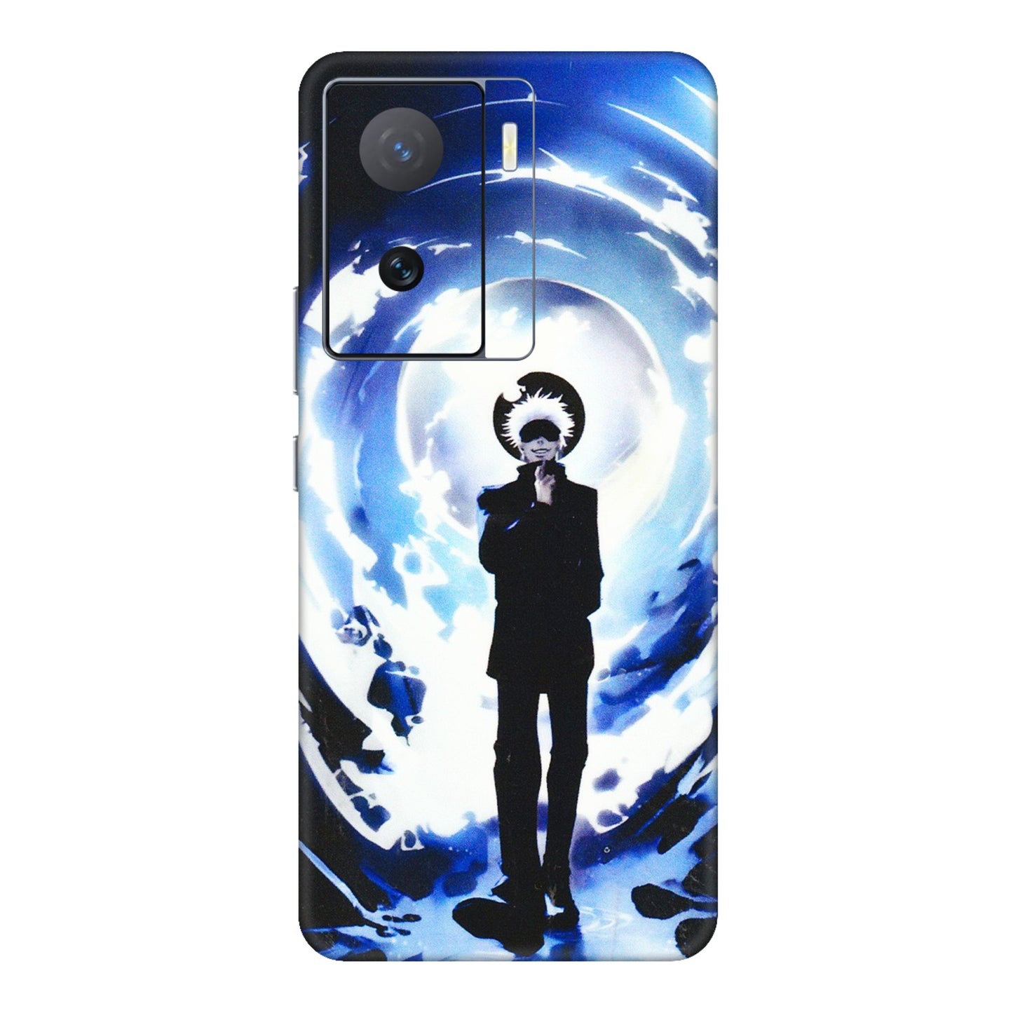 IQOO Phone Skins (All Models) - Satoru Gojo Dark Blue - 3D Embossed Finish (L-235) IQOO Z7