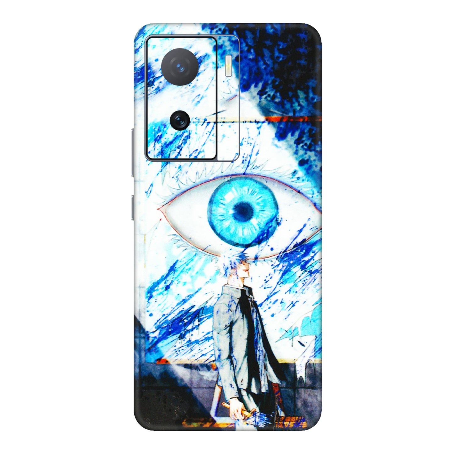 IQOO Phone Skins (All Models) - Gojo Satoru evil eye - 3D Embossed Finish (L-239) IQOO Z7