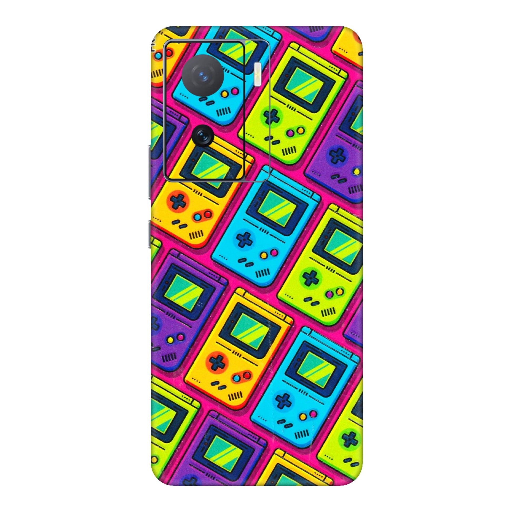 IQOO Phone Skins (All Models) - Gameboy Colourful - 3D Embossed Finish (L-266) IQOO Z7