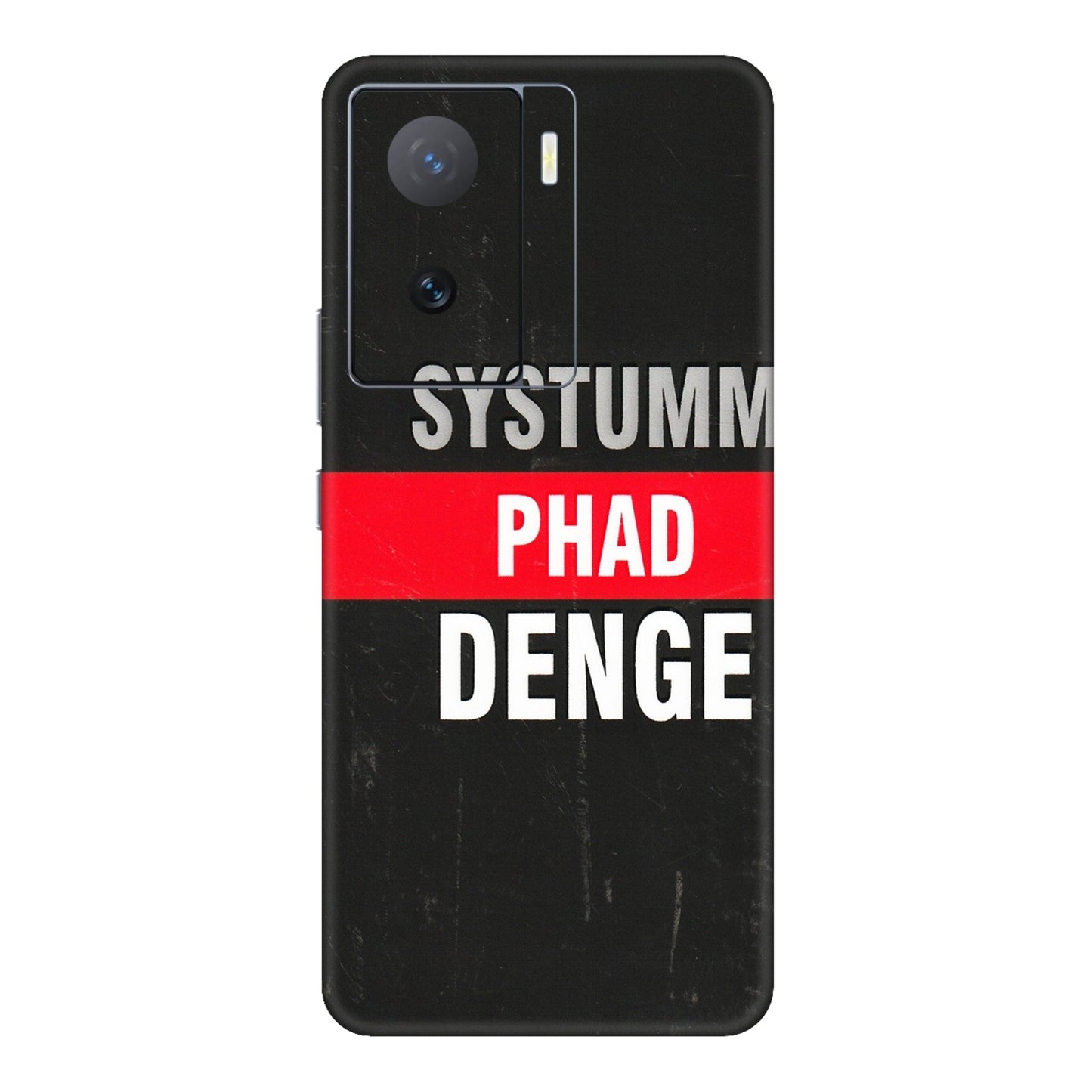 IQOO Phone Skins (All Models) - Systumm Phad Denge - 3D Embossed Finish (L-278) IQOO Z7
