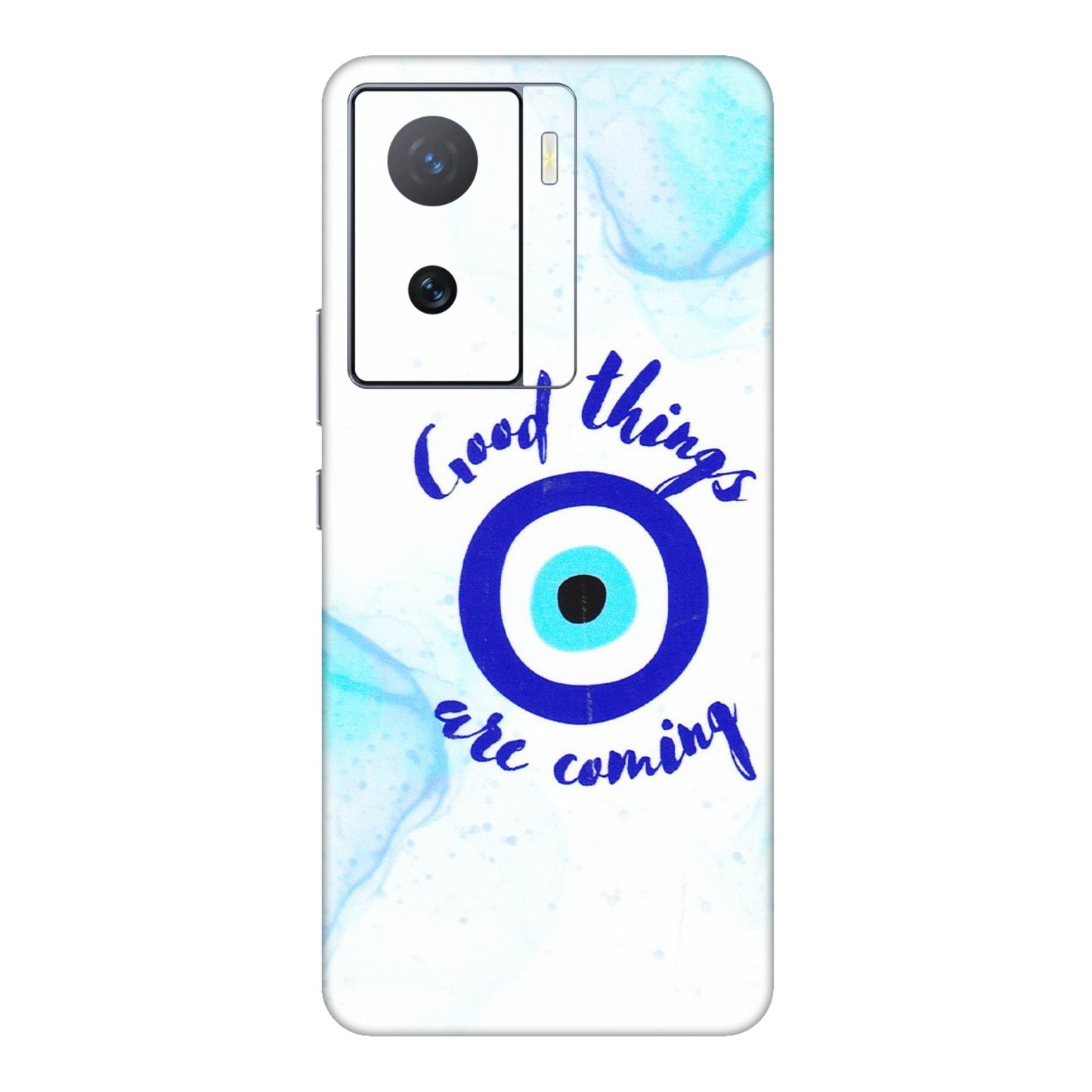 IQOO Phone Skins (All Models) - Evil Eye Good Things Are Coming - 3D Embossed Finish (L-322) IQOO Z7