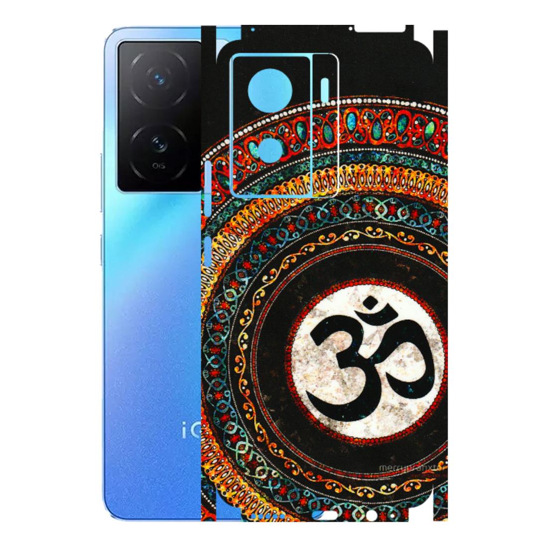 IQOO Phone Skins (All Models) - Aum Chant Abstract - 3D Embossed Finish (L-42) IQOO Z7