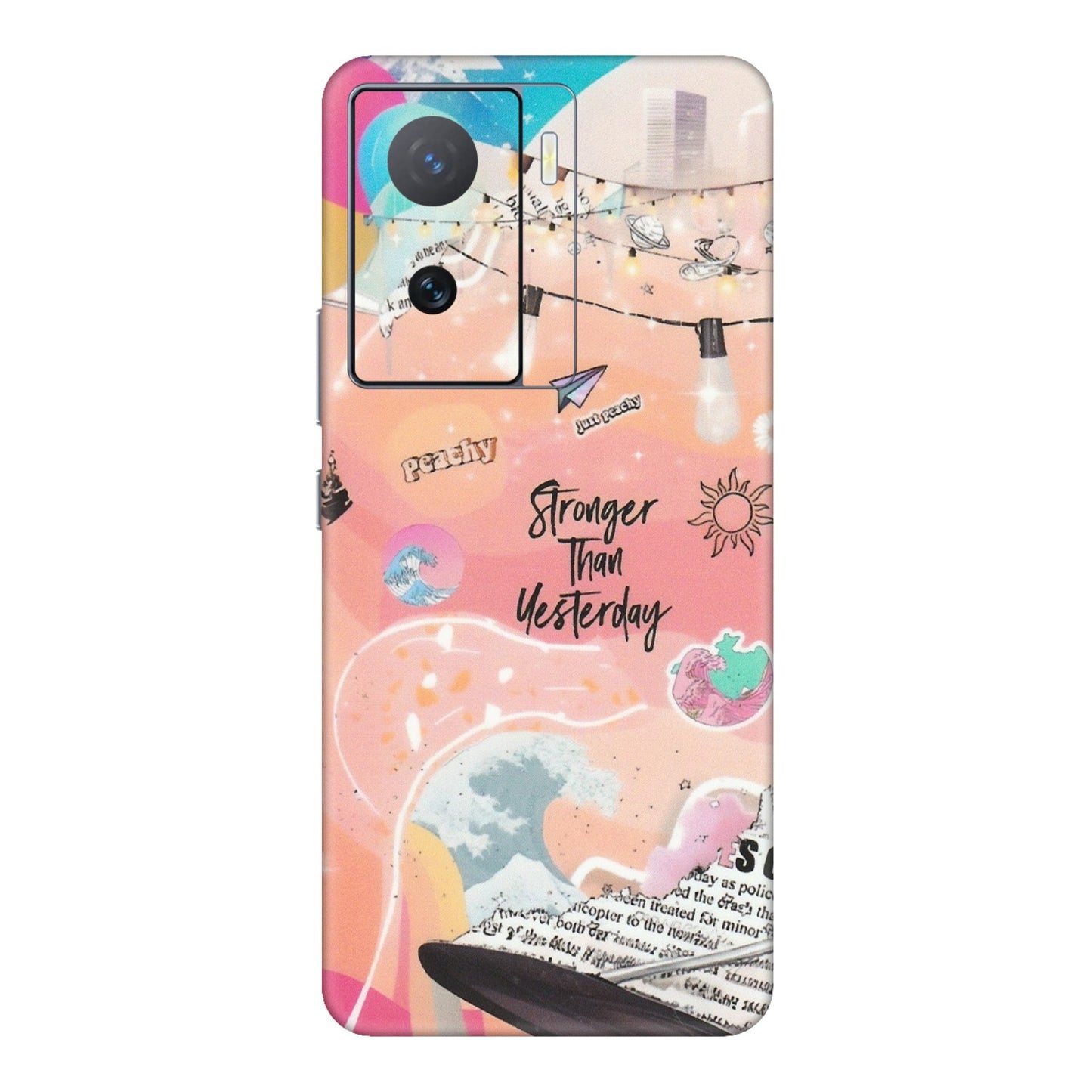 IQOO Phone Skins (All Models) - Stronger Then Yesterday - Matte Finish (M-128) IQOO Z7