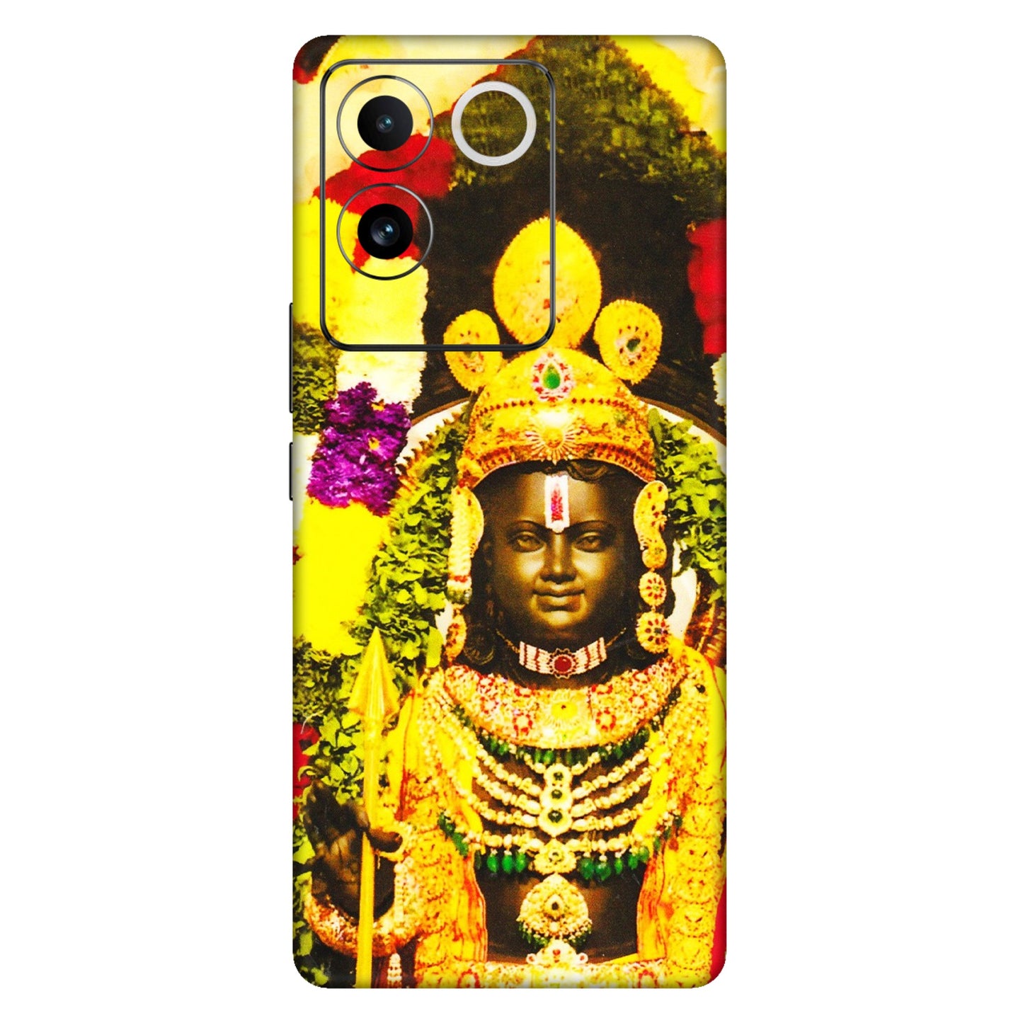 IQOO Phone Skins (All Models) - Ram Lalla Ayodhya - 3D Embossed Finish (L-103) IQOO Z7 Pro