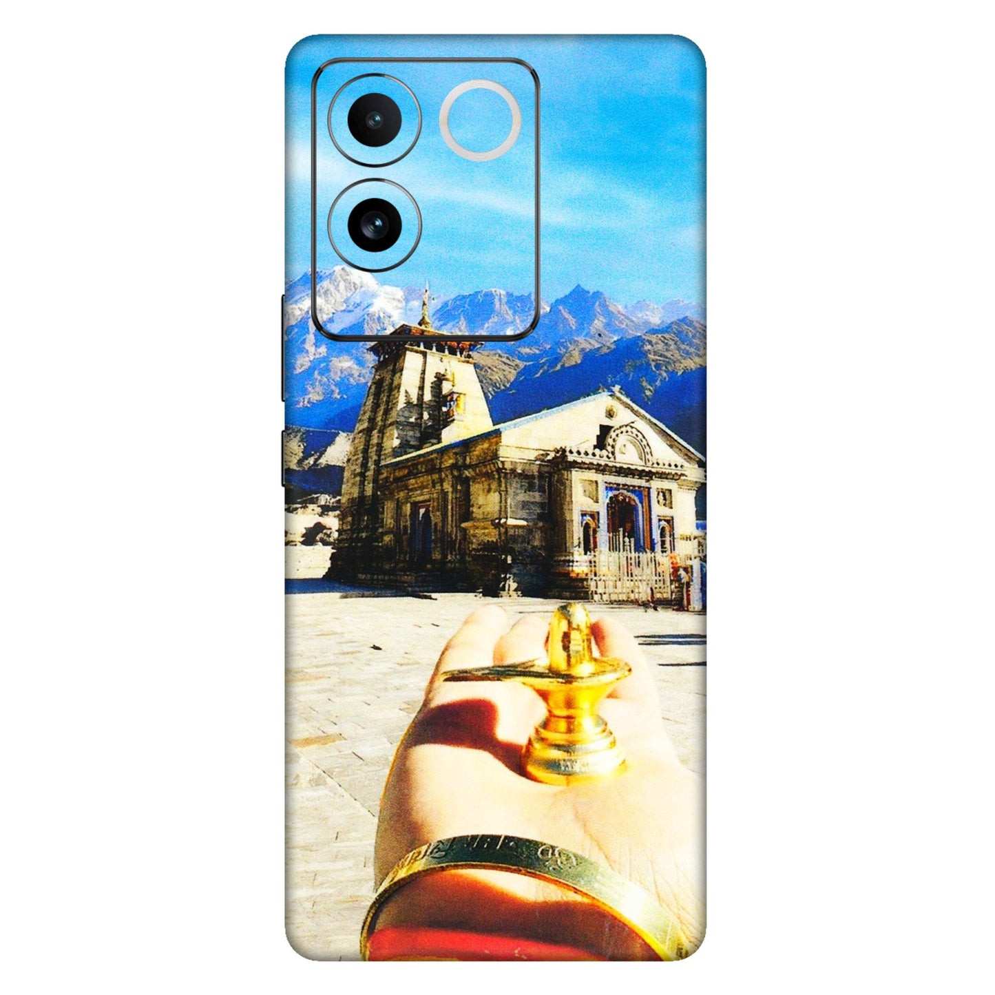 IQOO Phone Skins (All Models) - Beauty of Kedarnath - 3D Embossed Finish (L-108) IQOO Z7 Pro