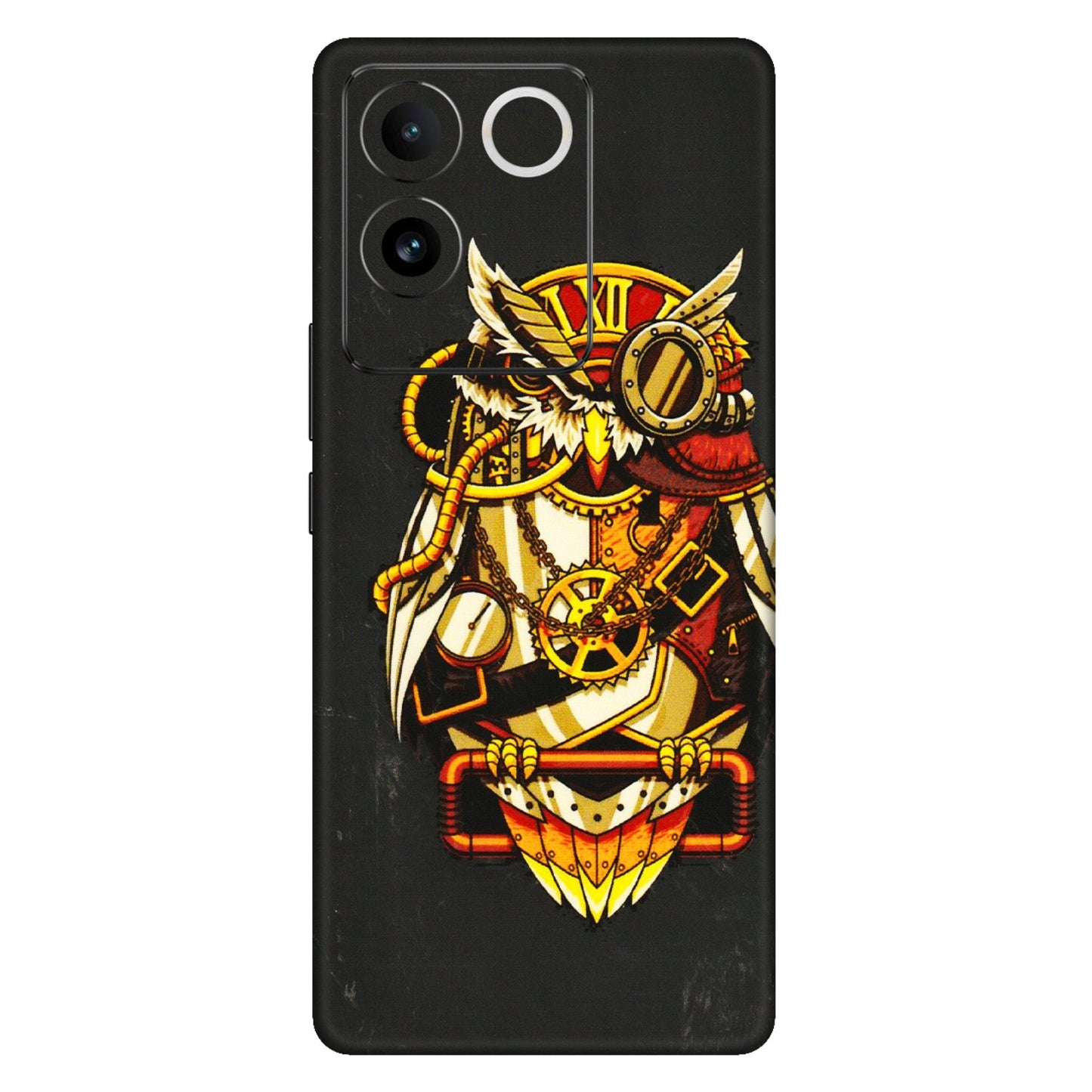IQOO Phone Skins (All Models) - Classy Smart Owl - 3D Embossed Finish (L-144) IQOO Z7 Pro