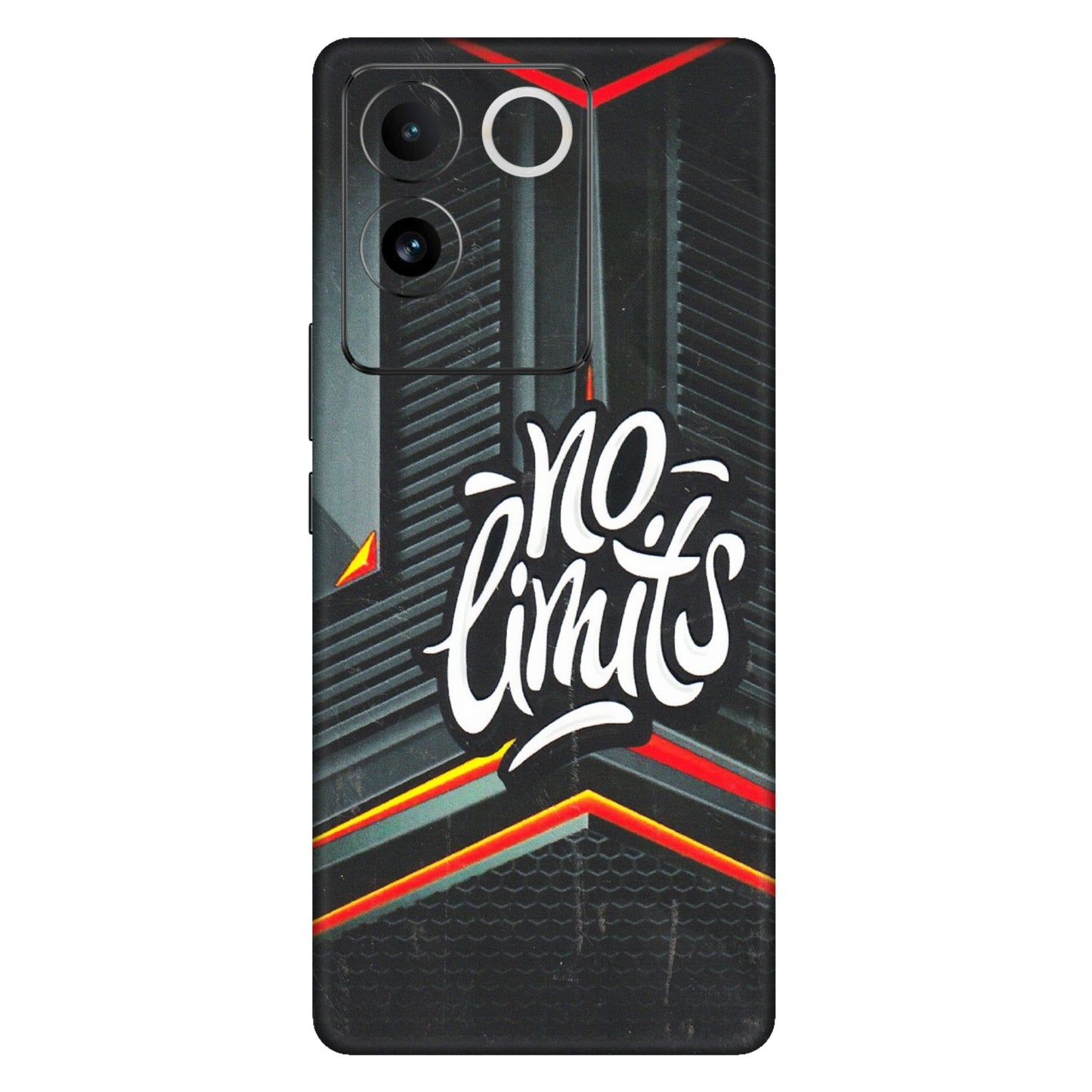 IQOO Phone Skins (All Models) - No Limits - 3D Embossed Finish (L-286) IQOO Z7 Pro