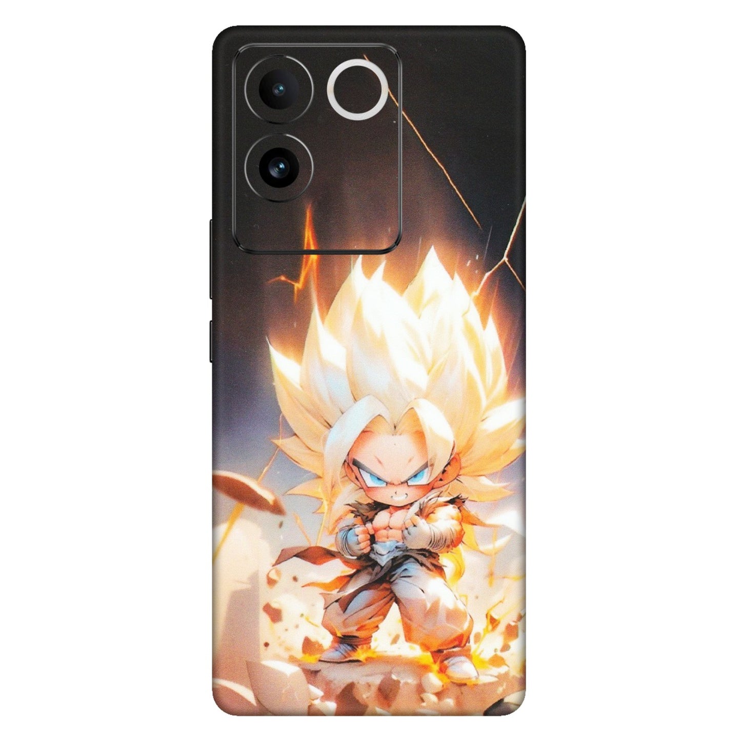 IQOO Phone Skins (All Models) - Goku Dragon Cute Anime - Matte Finish (M-131) IQOO Z7 Pro
