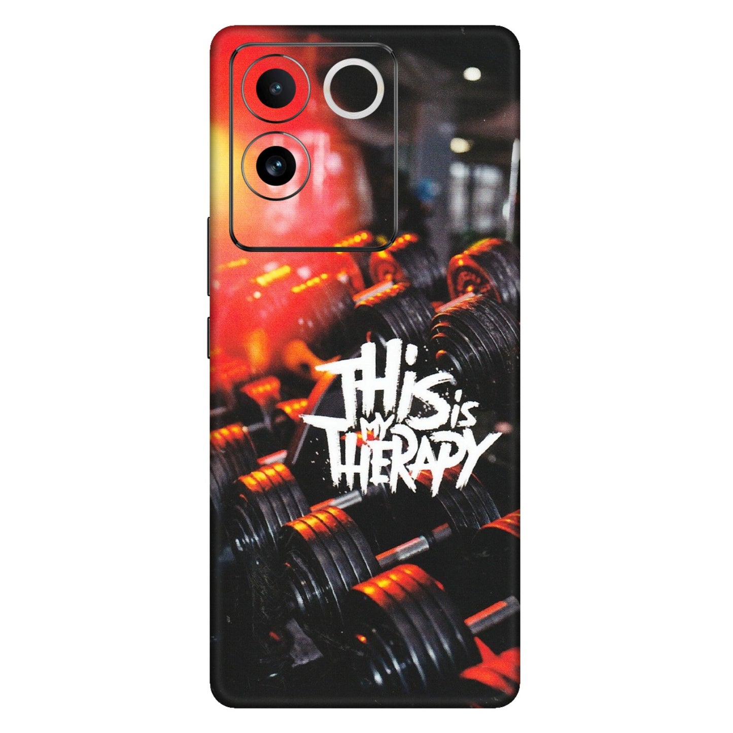 IQOO Phone Skins (All Models) - GYM Lover Therapy - Matte Finish (M-160) IQOO Z7 Pro