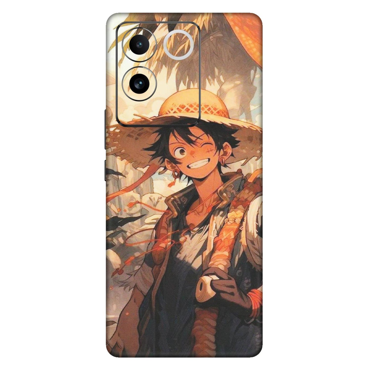 IQOO Phone Skins (All Models) - Anime Character Smile - Matte Finish (M-33) IQOO Z7 Pro