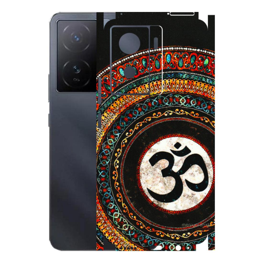 IQOO Phone Skins (All Models) - Aum Chant Abstract - 3D Embossed Finish (L-42) IQOO Z7 S 5G