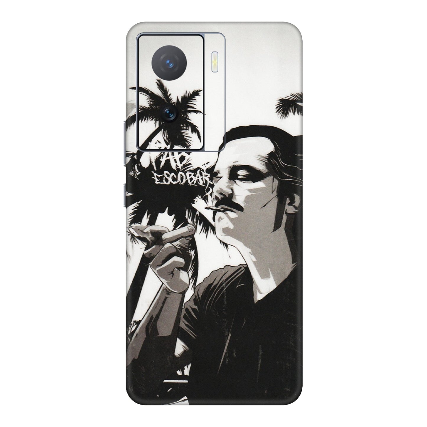 IQOO Phone Skins (All Models) - Pab Escobar - Transparent Finish (T-05) IQOO Z7