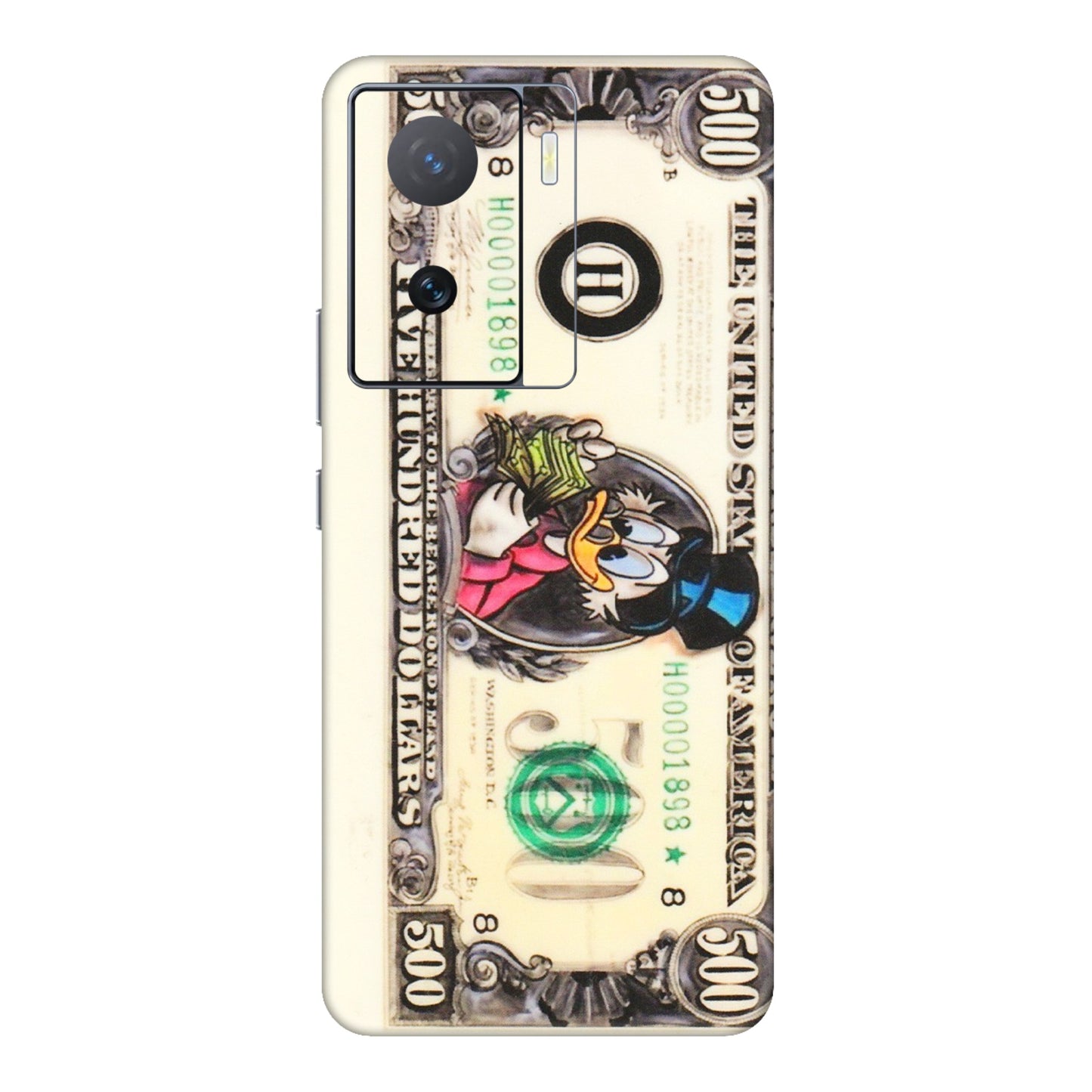 IQOO Phone Skins (All Models) - Five Hundred Dollar Duck - Transparent Finish (T-15) IQOO Z7